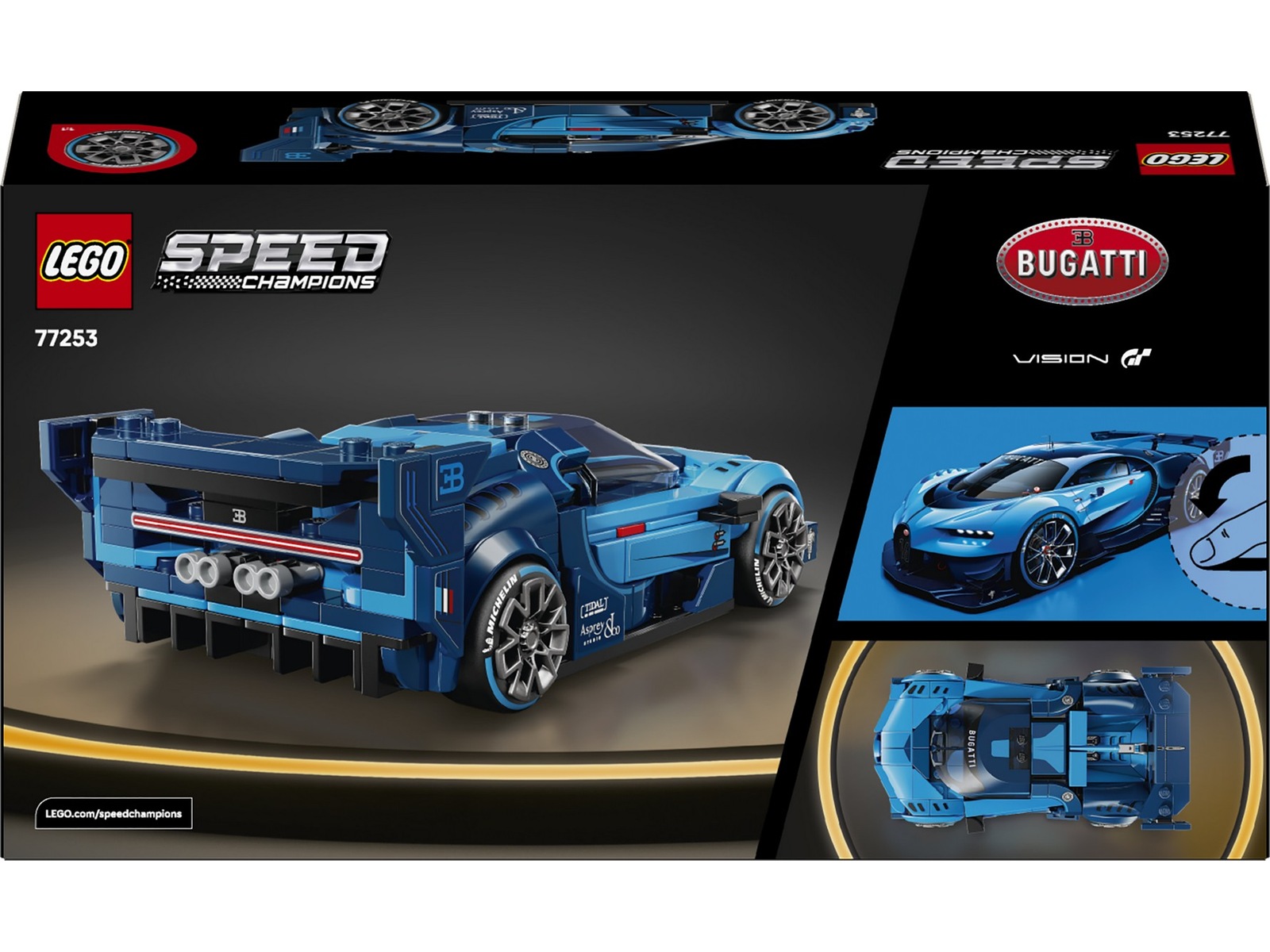 LEGO Speed Champions hypersportbilen Bugatti Vision GT 77253 LEGO