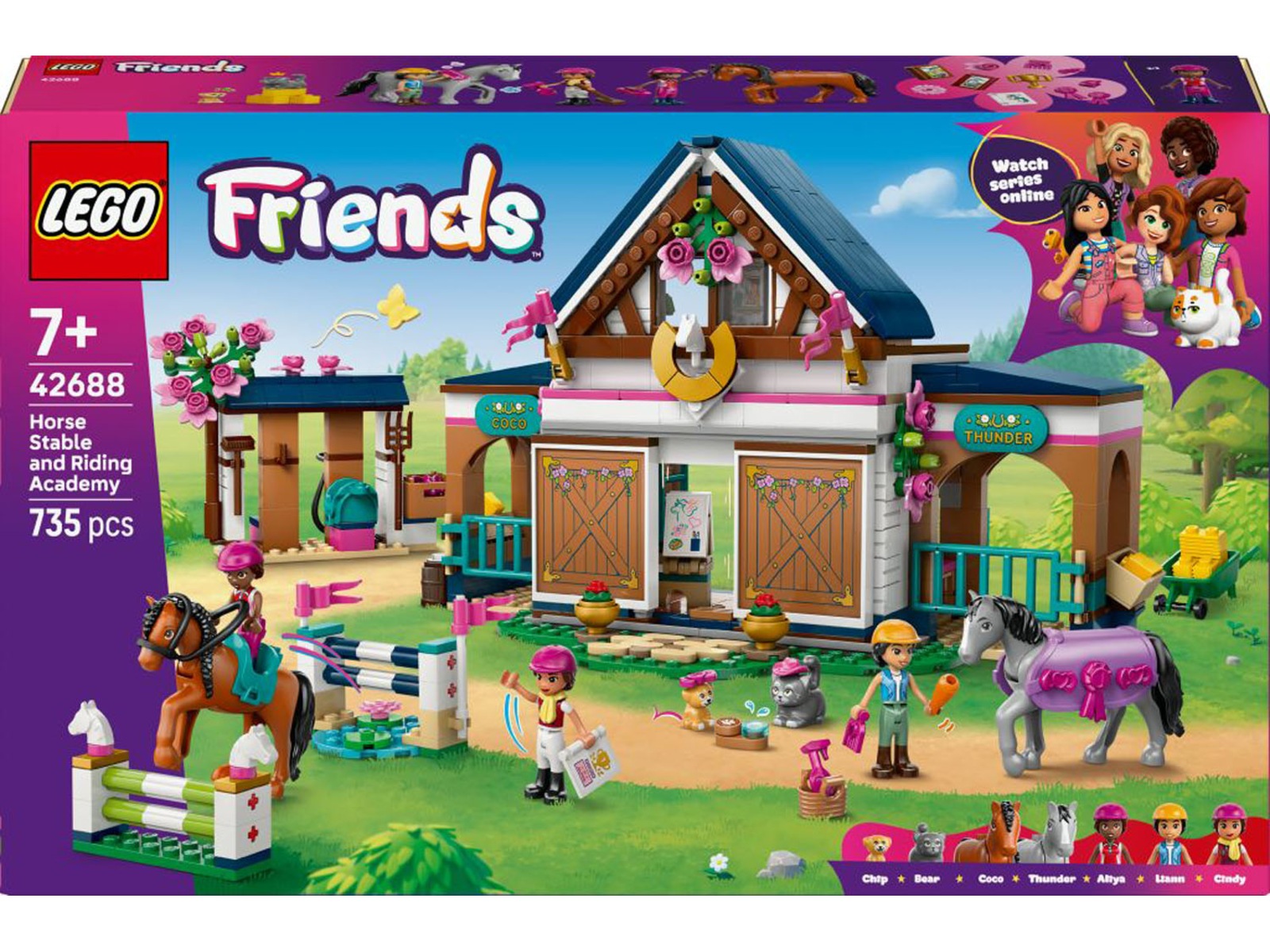 LEGO Friends 42688 häststall och ridskola LEGO