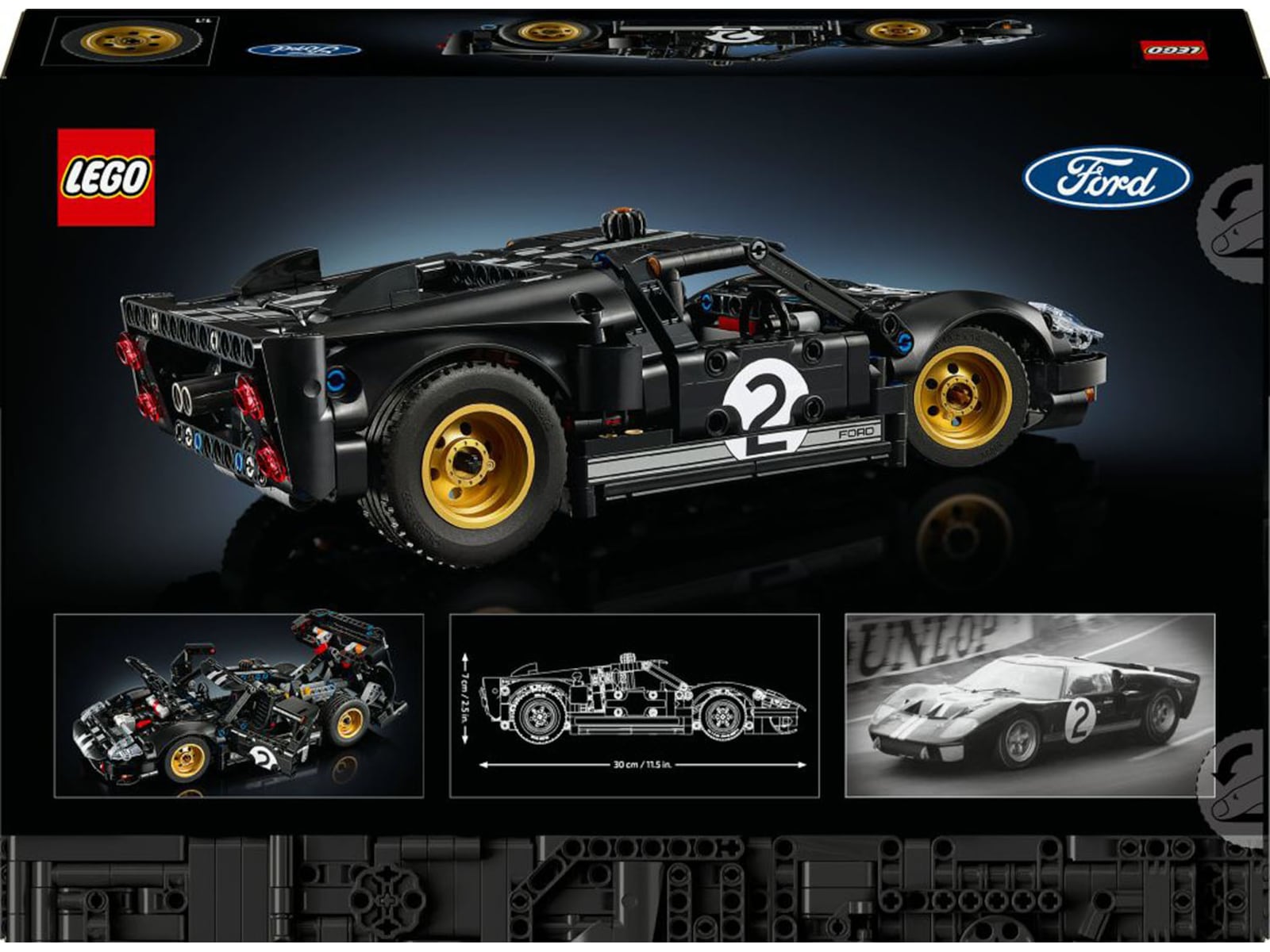 LEGO Technic 1966 Ford GT40 MKII racerbil 42223 LEGO