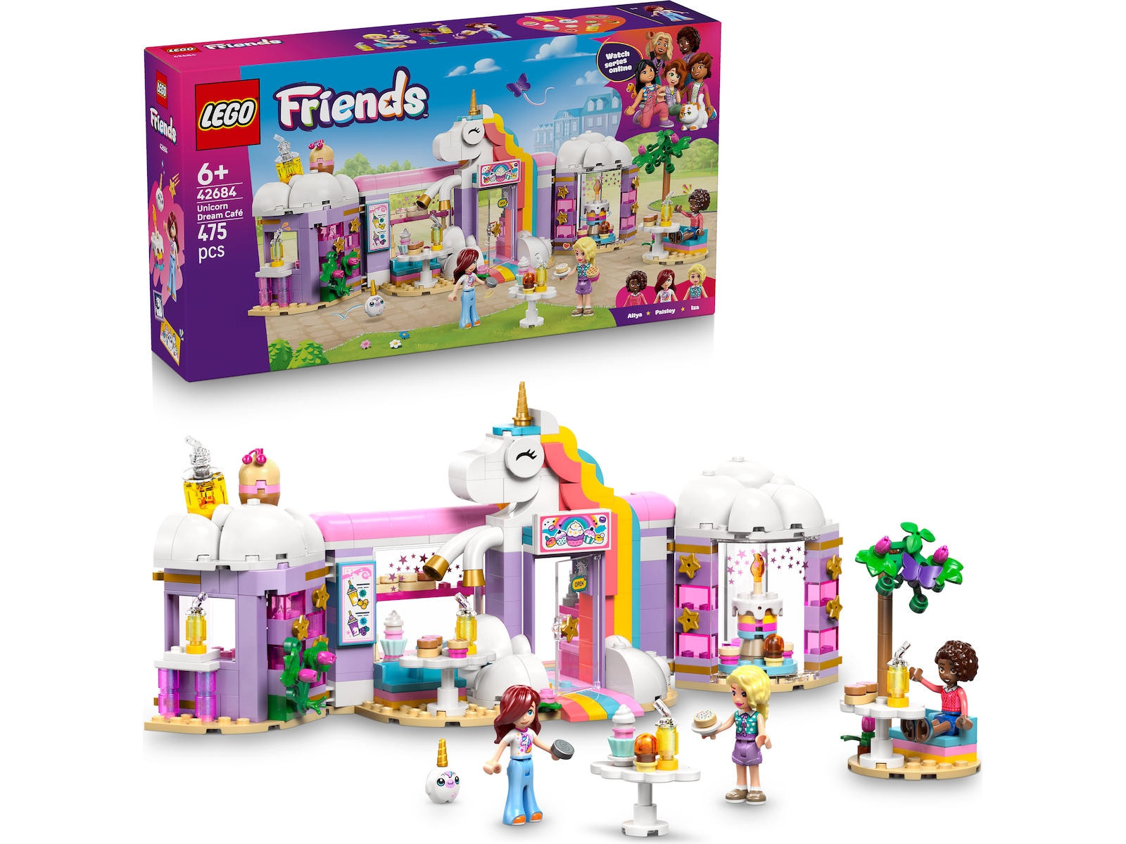 LEGO Friends enhörningsdrömkafé 42684 LEGO