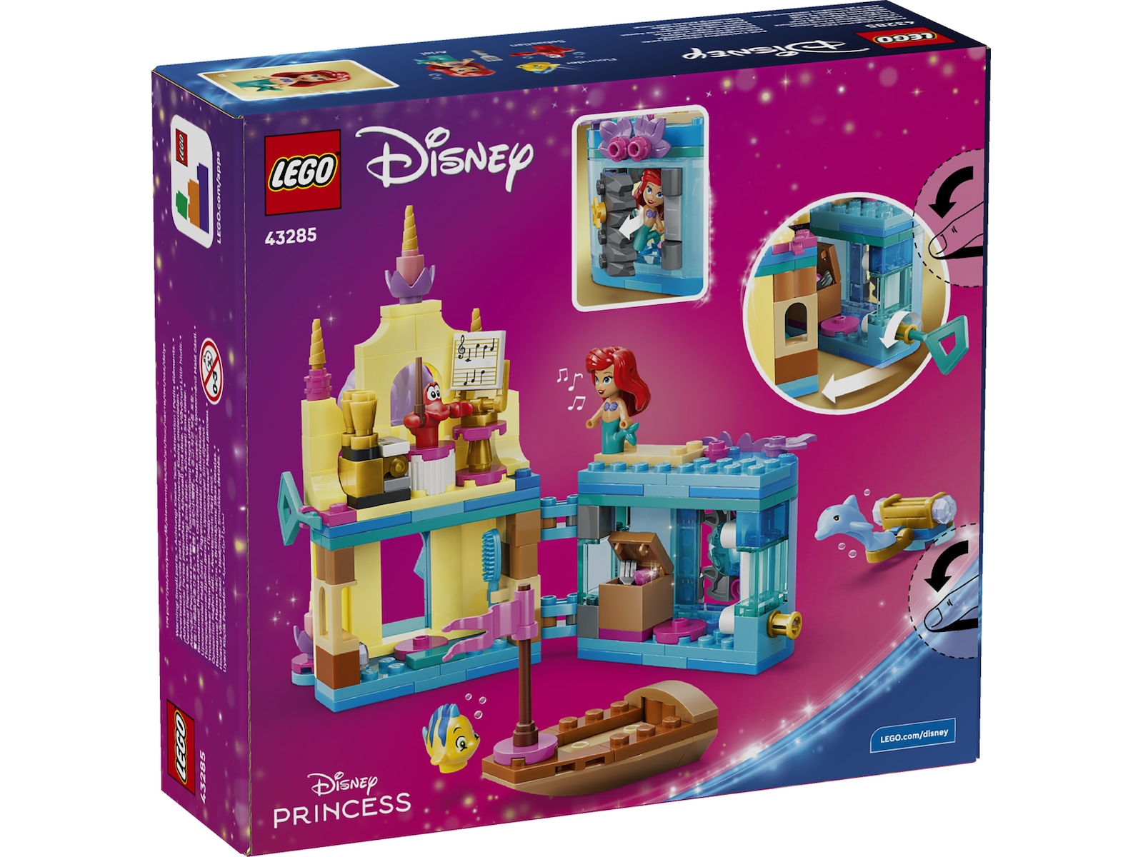 LEGO Disney Princess Ariels magiska minipalats 43285 LEGO