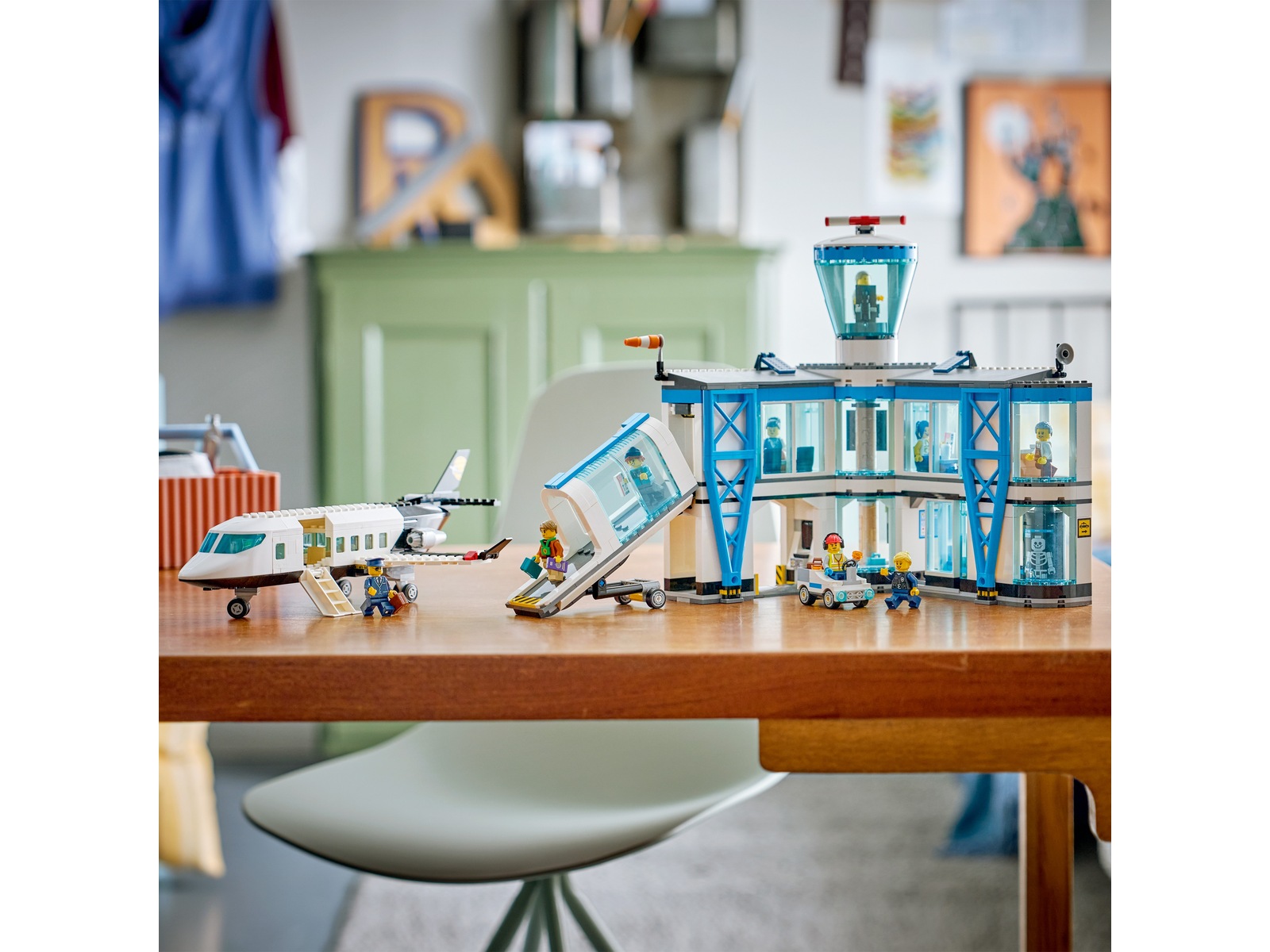 LEGO My City lyplats och flygplan 60502 LEGO