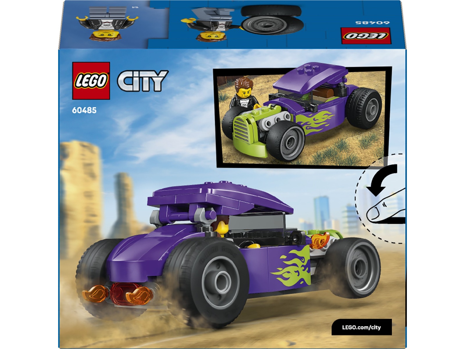 LEGO City hotrod 60485 LEGO