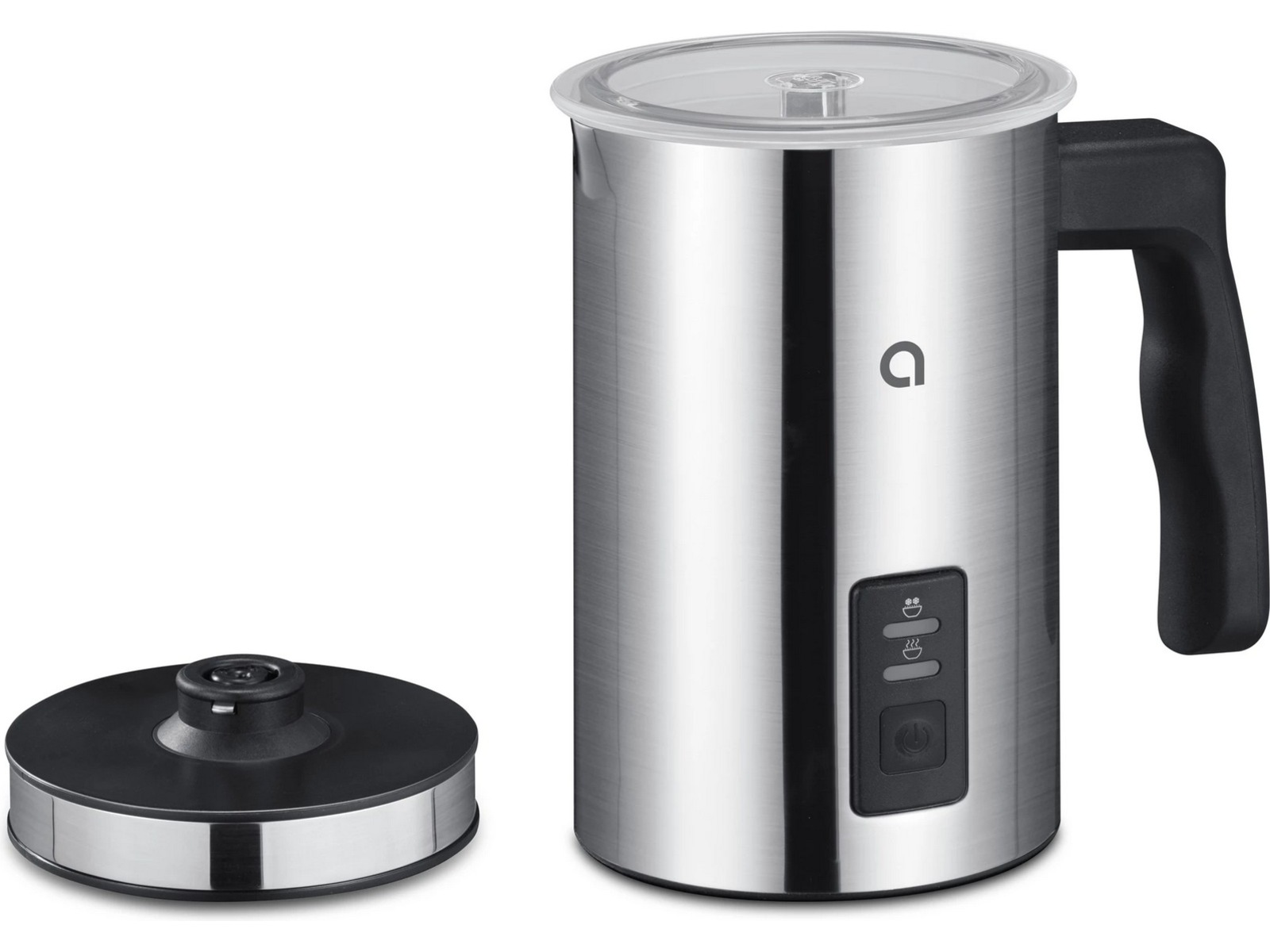 Moccamaster Automatic 53747 kaffebryggare (stengrå) + mjölkskummare Kaffebryggare