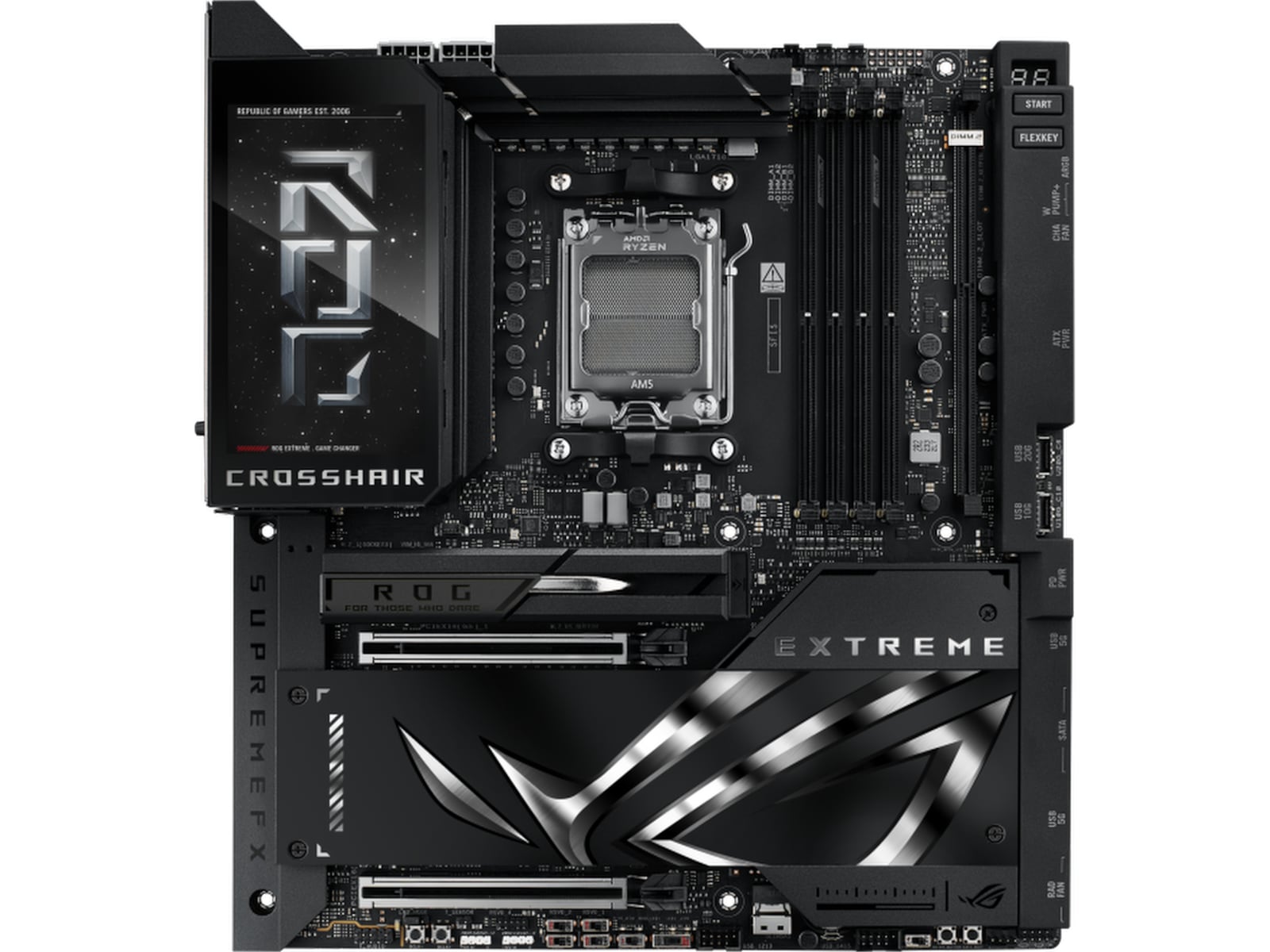 Asus ROG Crosshair X870E Extreme moderkort -B-Grade Demo moderkort