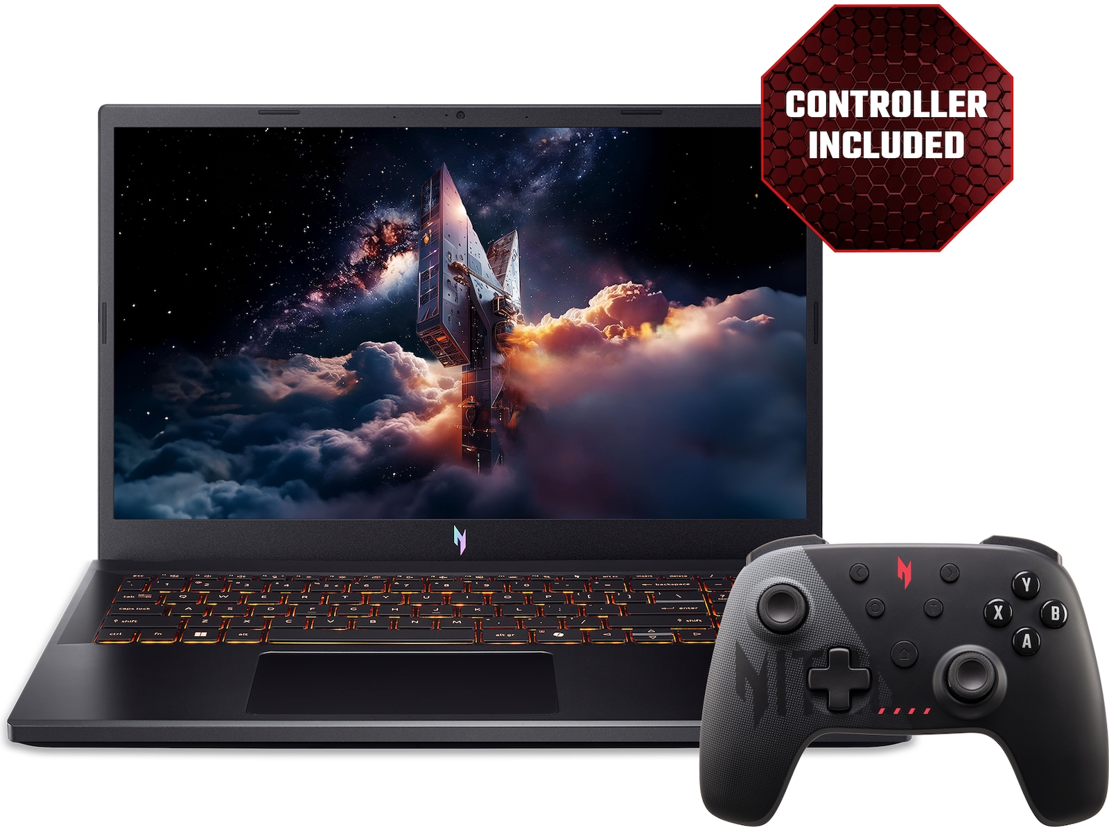 Acer Nitro V 15 15,6" FHD 165 Hz inkl. handkontroll -B-Grade Demo bärbara datorer