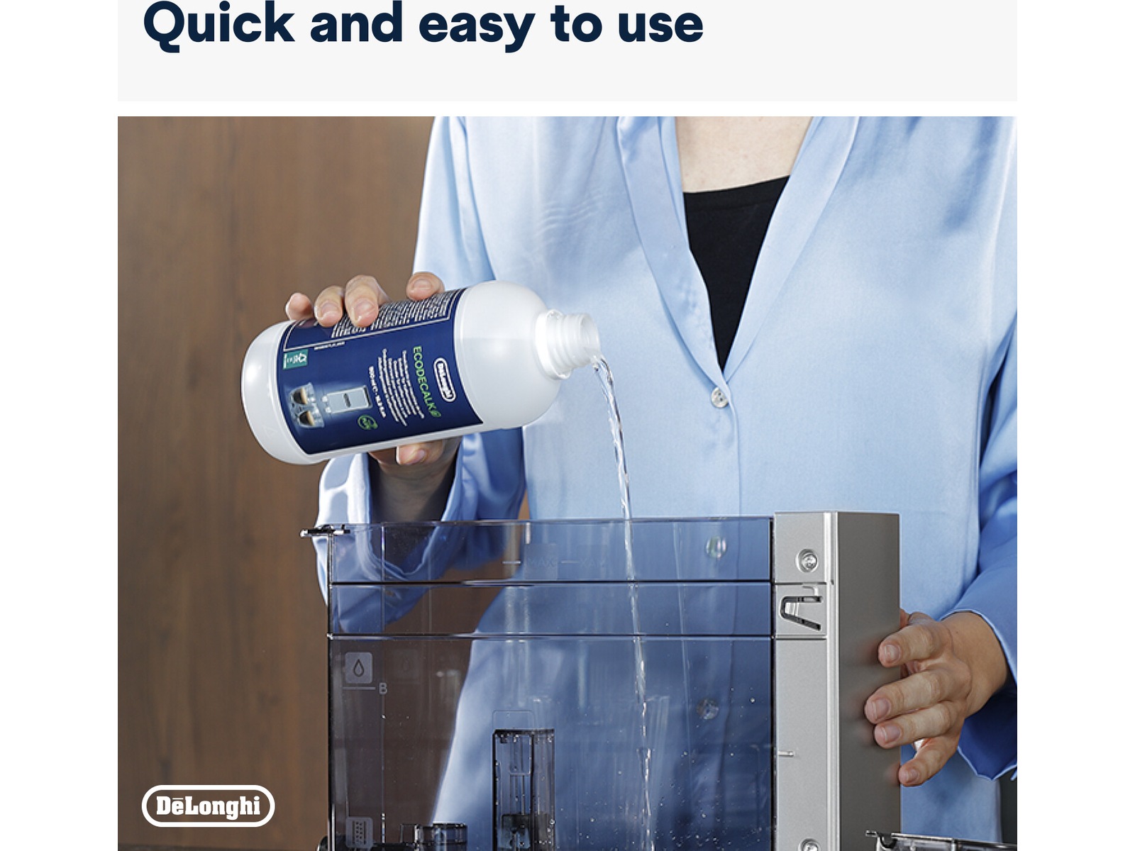 DeLonghi DLSC202 avkalkningsmedel 200 ml Tillbehör till kaffemaskiner