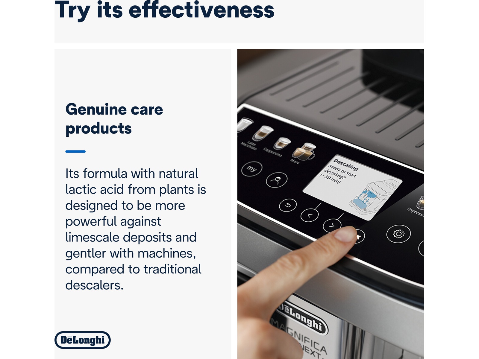 DeLonghi DLSC202 avkalkningsmedel 200 ml Tillbehör till kaffemaskiner