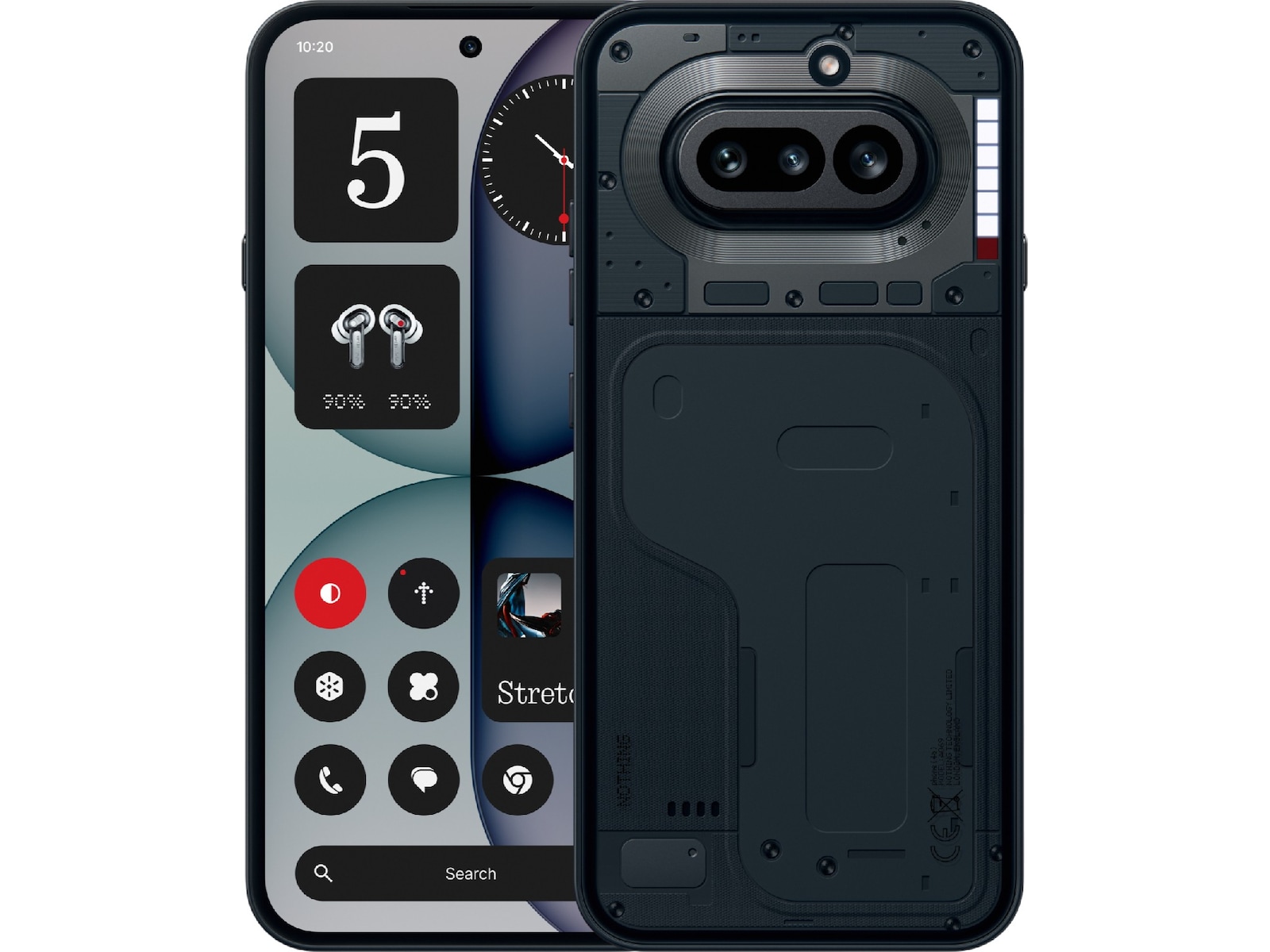 Nothing Phone (4a) 128GB (svart) Mobiltelefoner