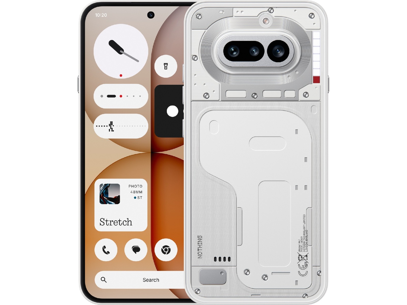 Nothing Phone (4a) 256GB (vit) Mobiltelefoner