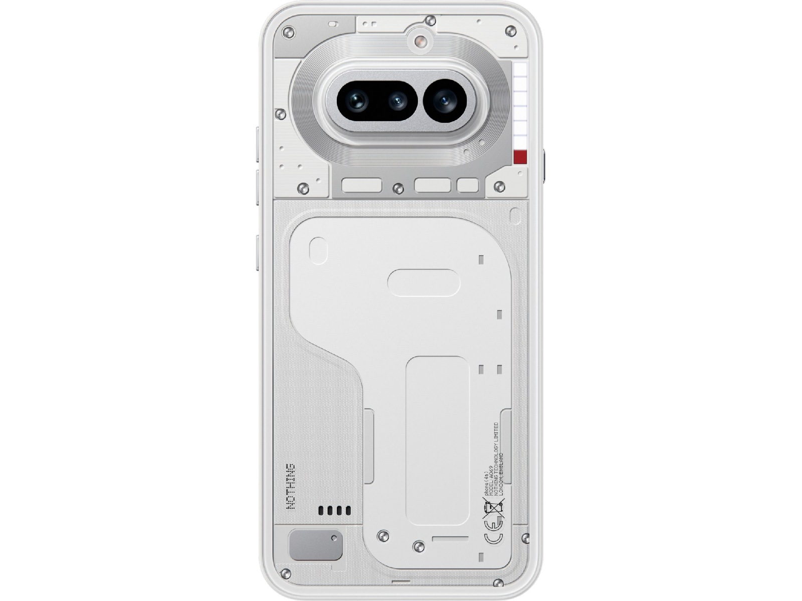 Nothing Phone (4a) 256GB (vit) Mobiltelefoner