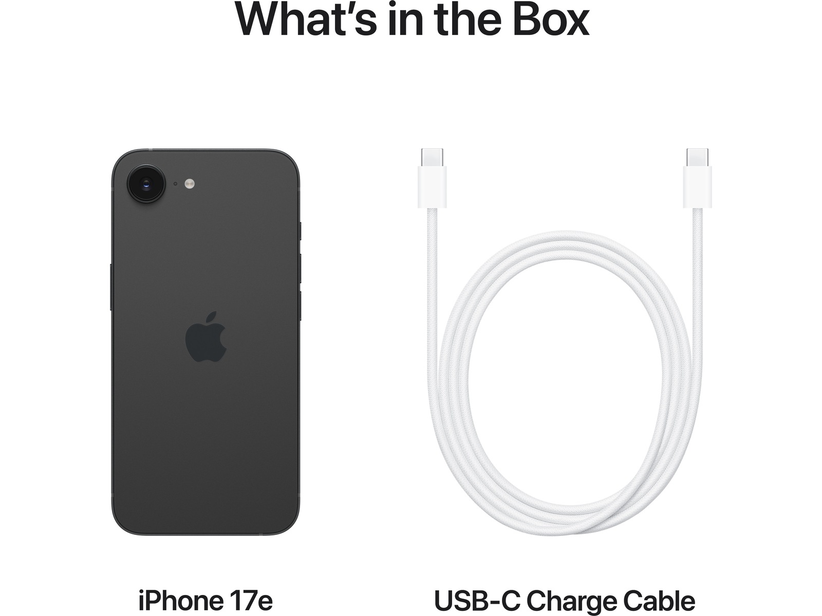 iPhone 17e 256GB (svart) Mobiltelefoner