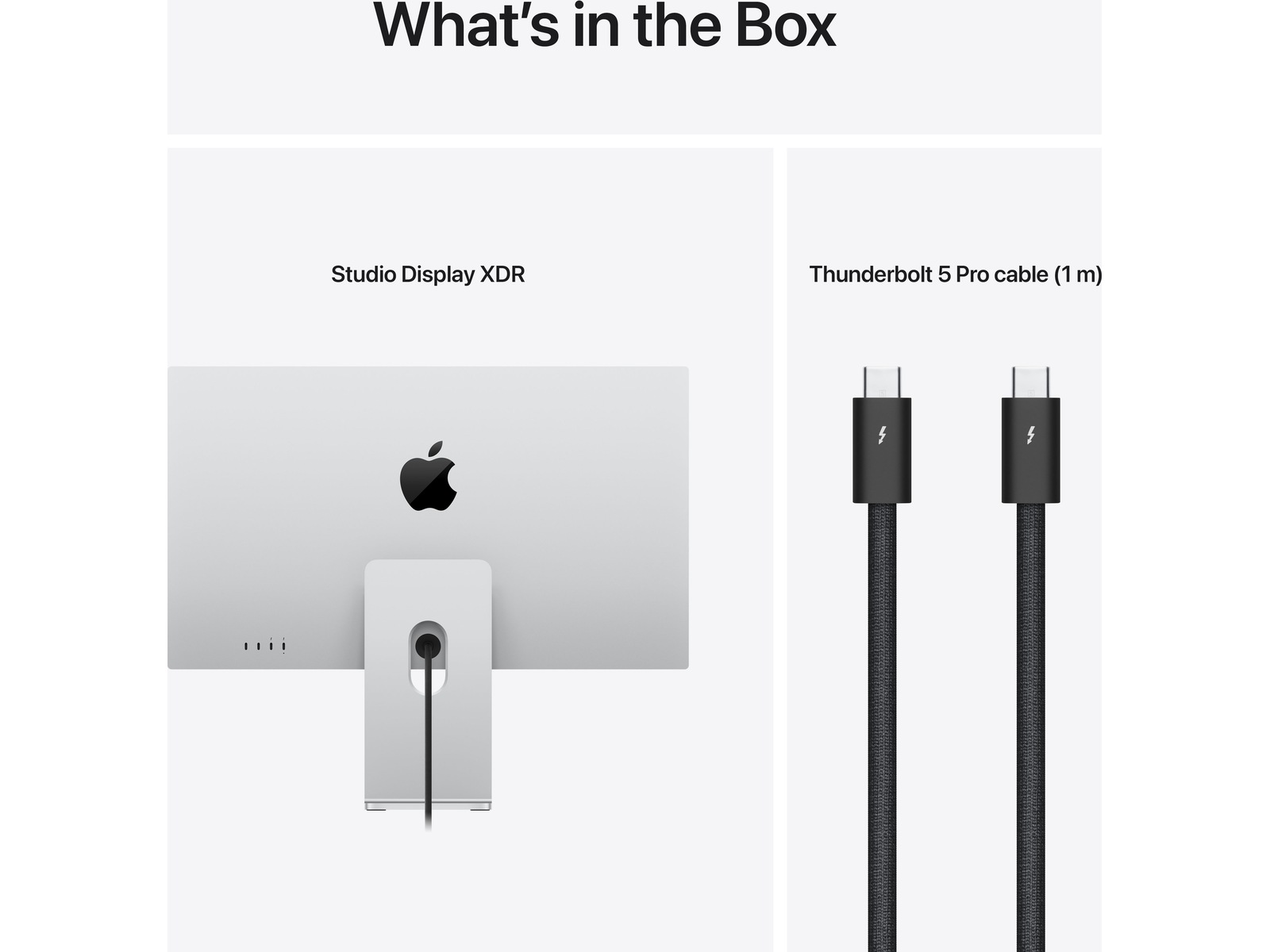 Apple Studio Display XDR (2026) Nano-Texture Glass - stativ med vinkel- och höjdjustering Bildskärmar