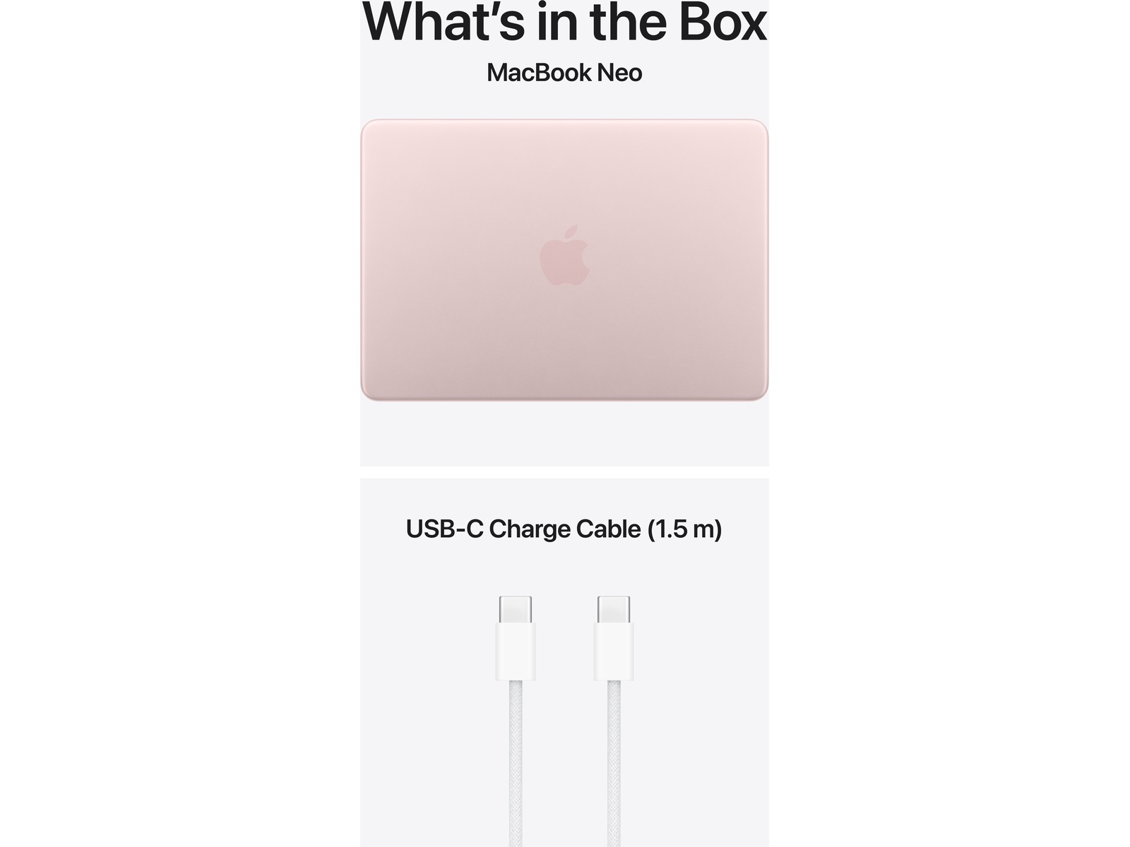 MacBook Neo 13" A18 Pro (2026) 256GB (svag rosa) Datorer - Bärbara / laptop