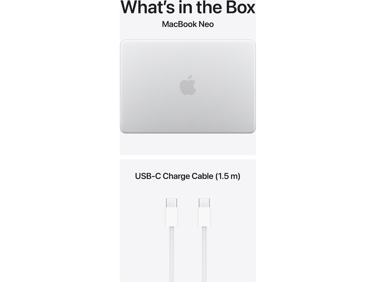 MacBook Neo 13" A18 Pro (2026) 256GB (silver) Datorer - Bärbara / laptop