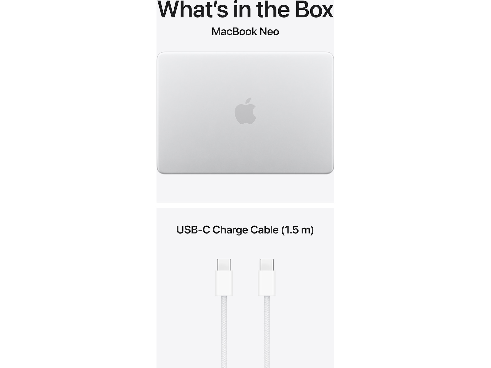 MacBook Neo 13" A18 Pro (2026) 512GB (silver) Datorer - Bärbara / laptop