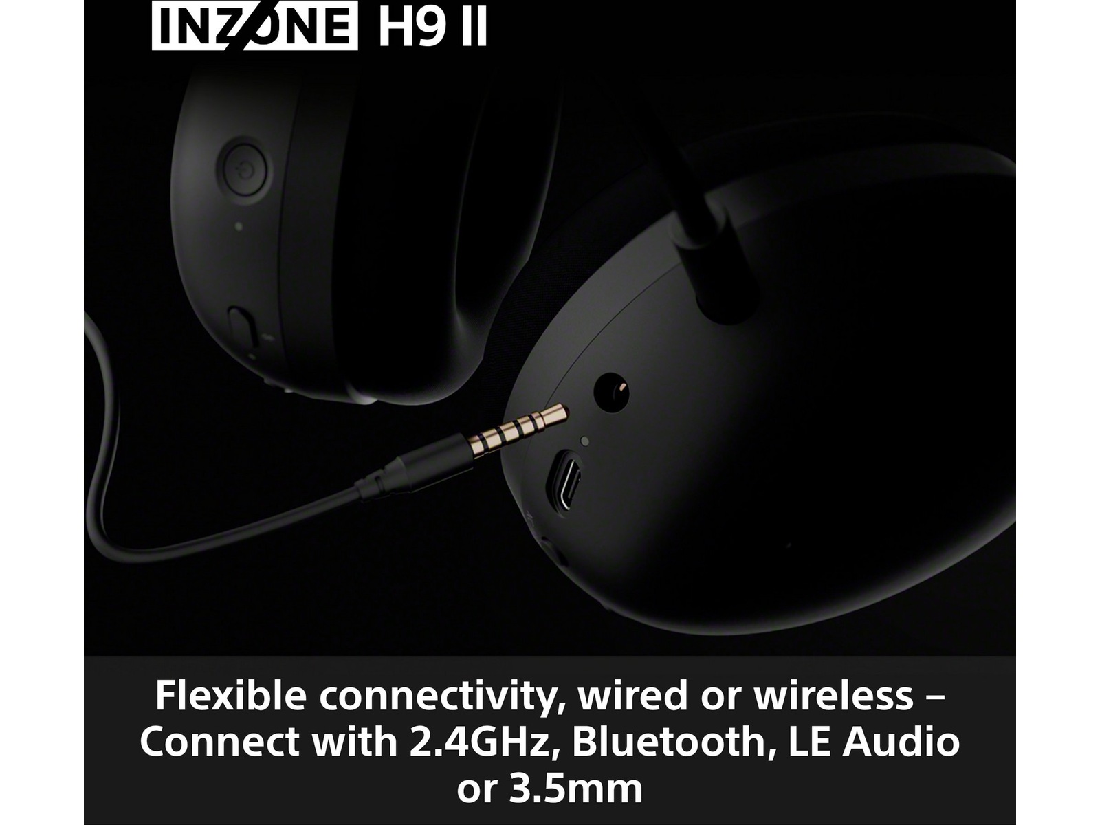 Sony INZONE H9 II Trådlöst Brusreducerande Headset (svart) -B-Grade Demo headset