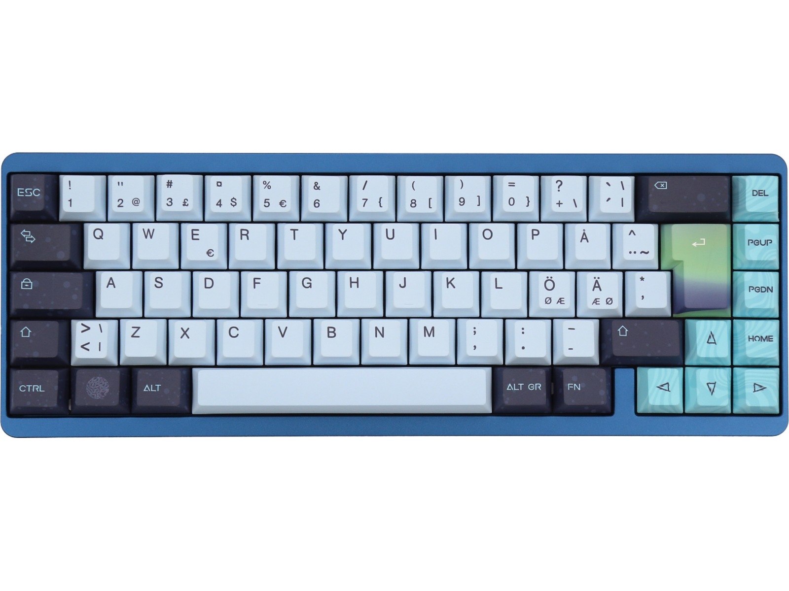 Varmilo Muse65 HE Aurora 65% gamingtangentbord -B-Grade Demo tangentbord
