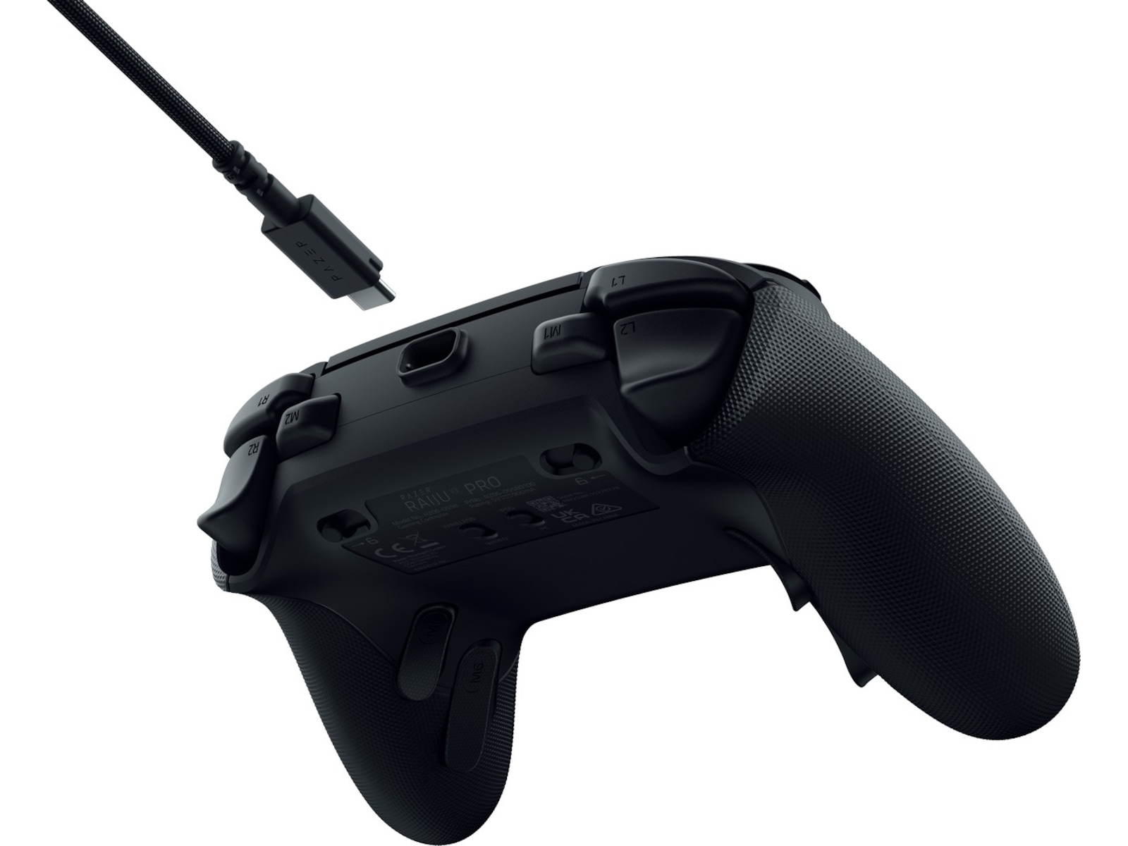 Razer Raiju V3 Pro trådlös handkontroll för PS5 och PC (svart) -B-Grade Demo gaming