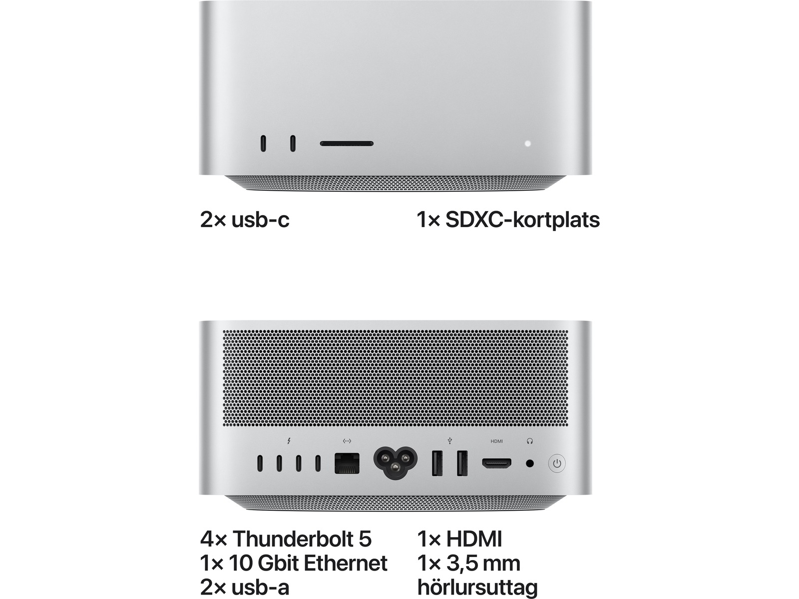Mac Studio M5 Max (2026) 512GB Stationär dator