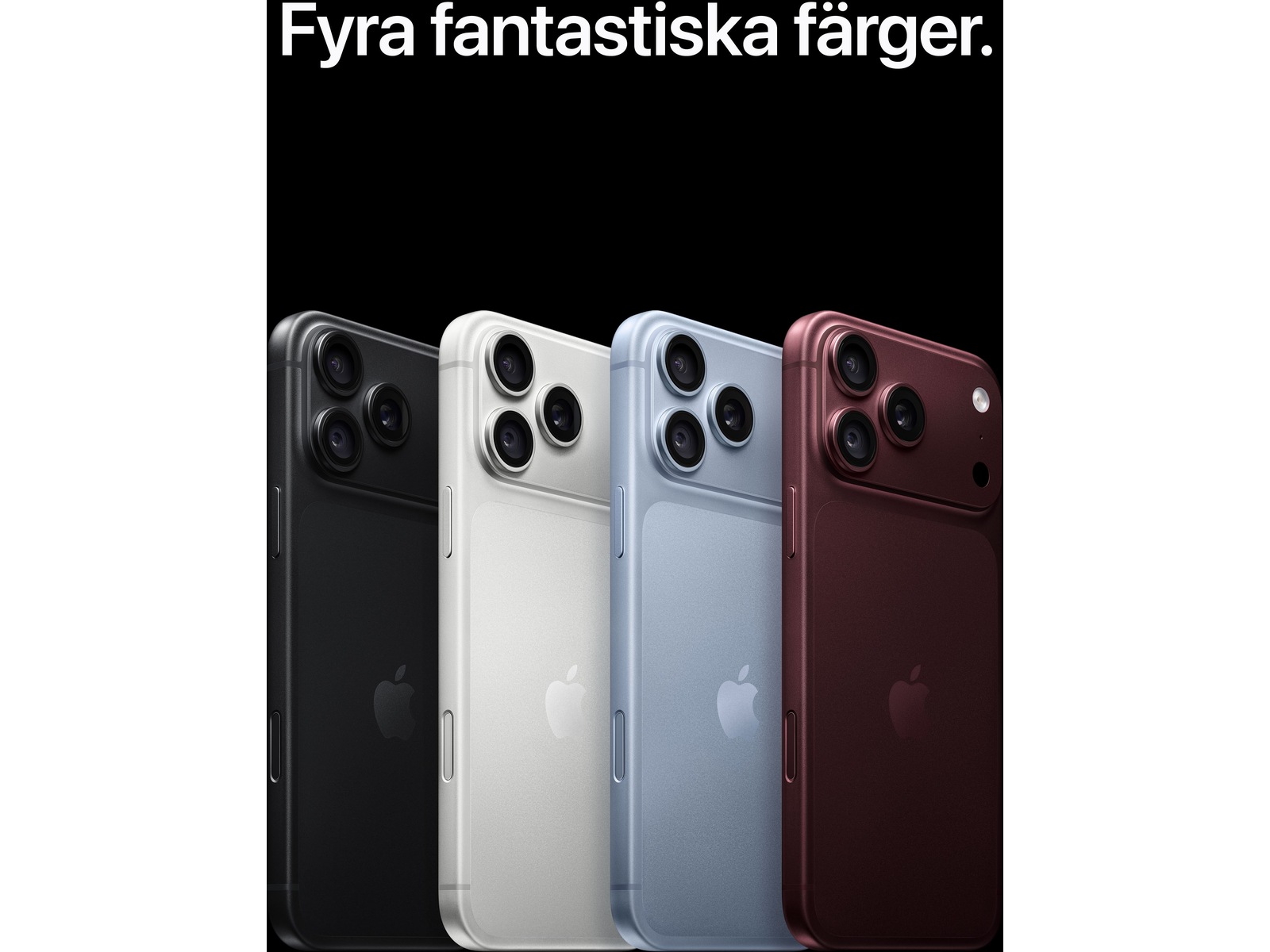 iPhone 18 Pro Max 256GB (silver) Mobiltelefoner