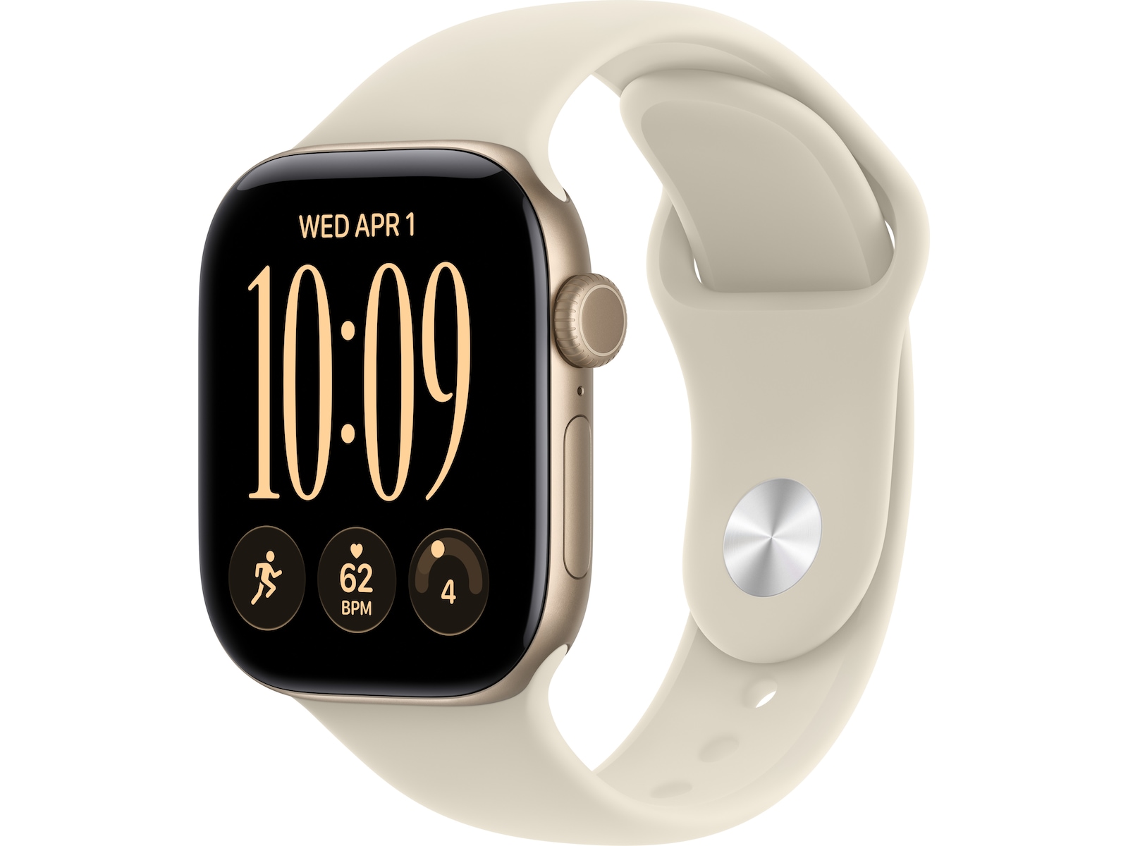 Apple Watch Series 12 GPS 42mm Aluminium (light gold) Smartwatches