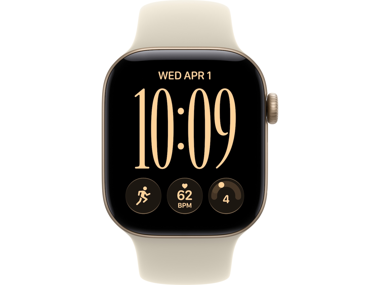 Apple Watch Series 12 GPS 42mm Aluminium (light gold) Smartwatches