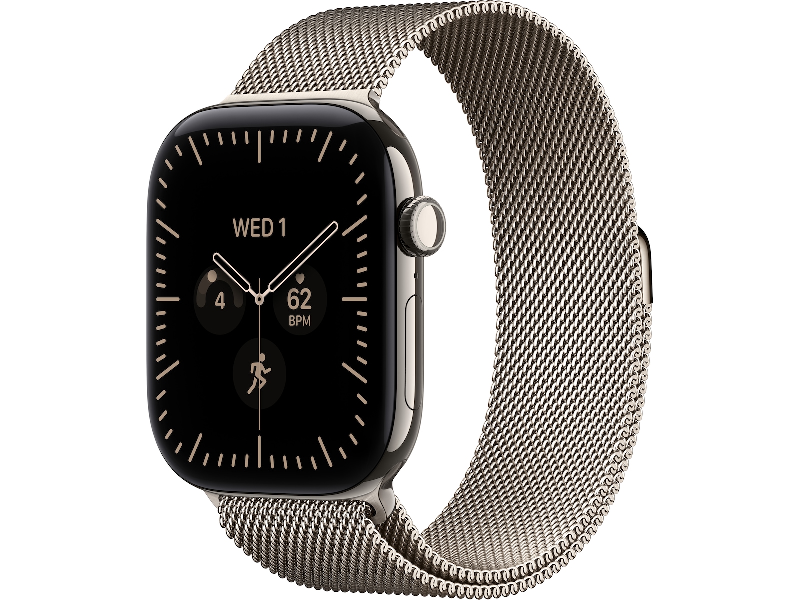 Apple Watch Series 12 GPS + LTE 46mm Titan (natural) Smartwatches