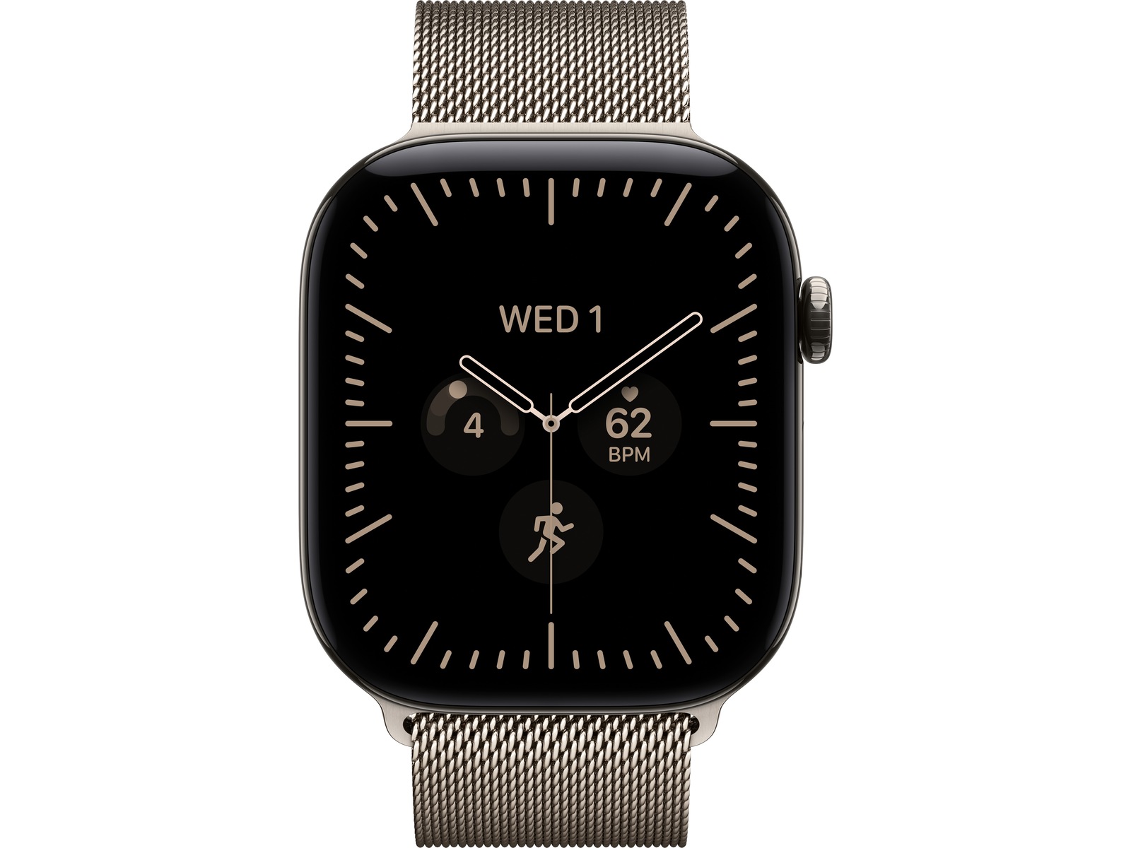 Apple Watch Series 12 GPS + LTE 46mm Titan (natural) Smartwatches