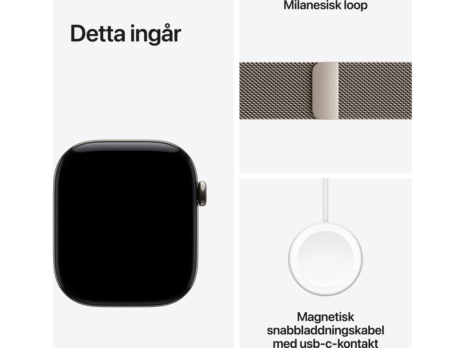 Apple Watch Series 12 GPS + LTE 46mm Titan (natural) Smartwatches