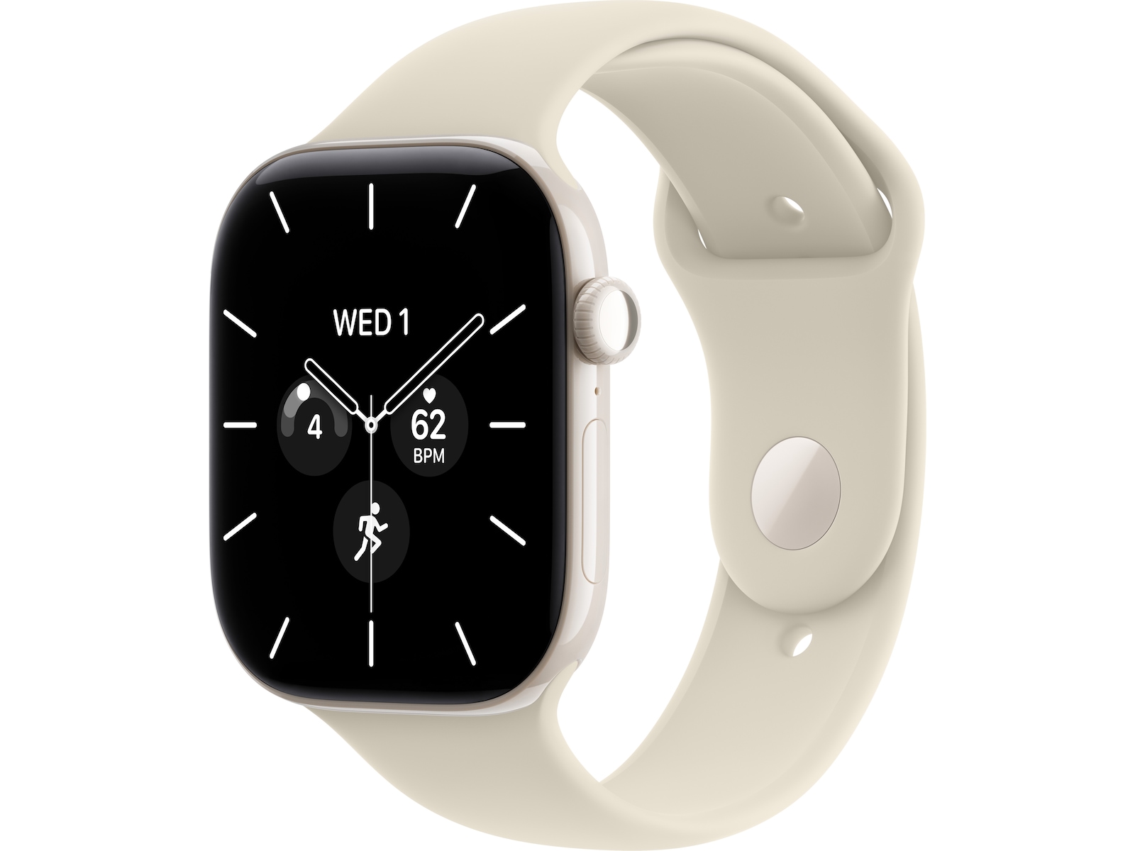 Apple Watch Series 12 GPS + LTE 42mm keramik (pearl white) Smartwatches