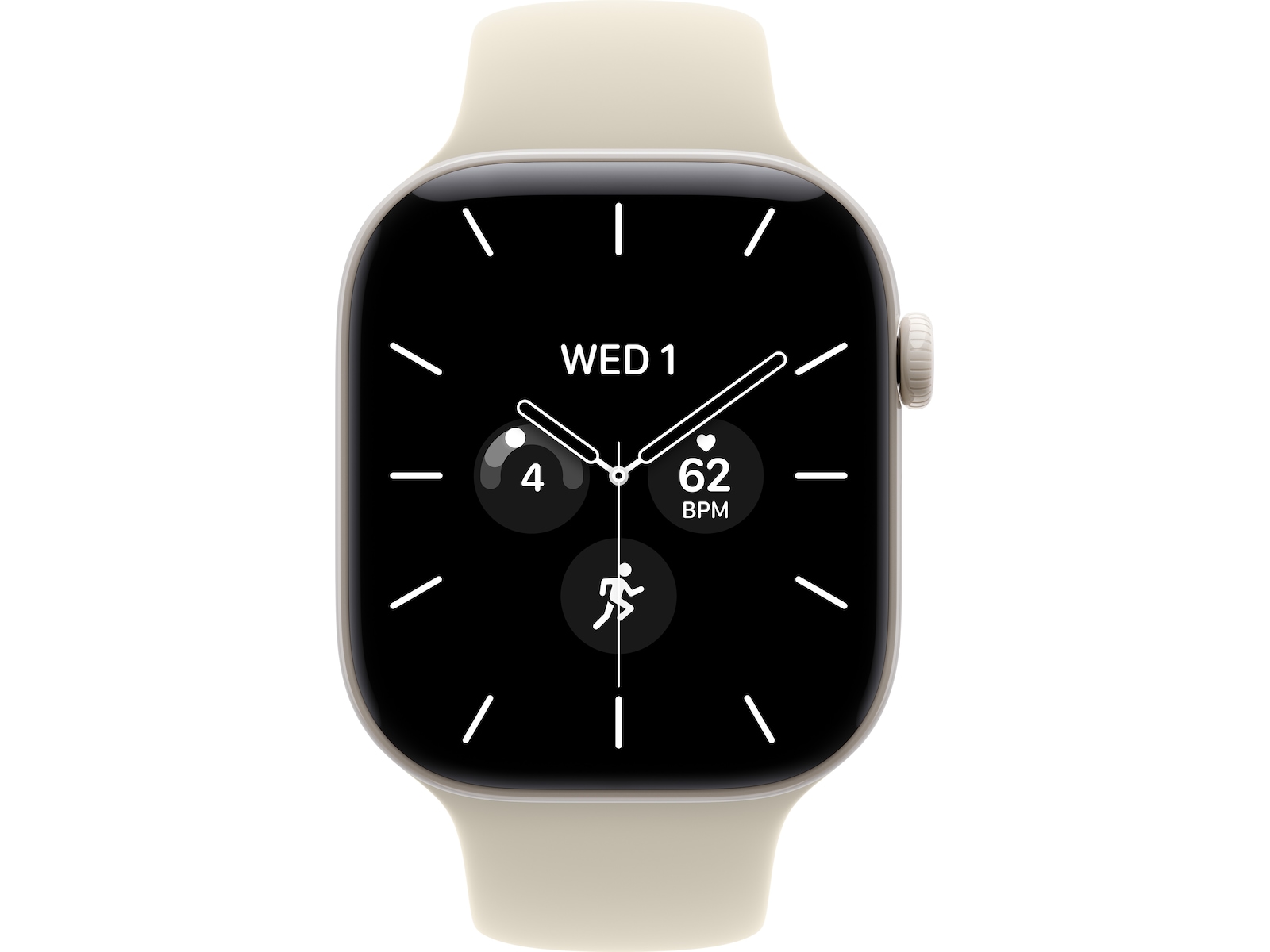 Apple Watch Series 12 GPS + LTE 42mm keramik (pearl white) Smartwatches