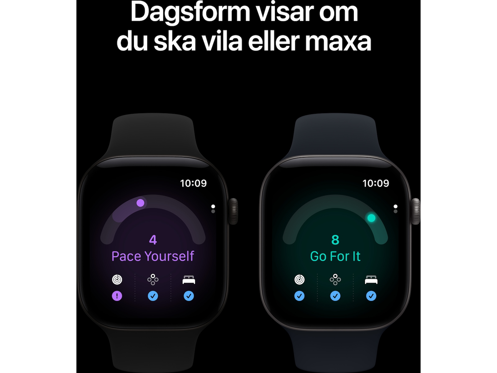 Apple Watch Series 12 GPS 42mm Aluminium (svart) Smartwatches