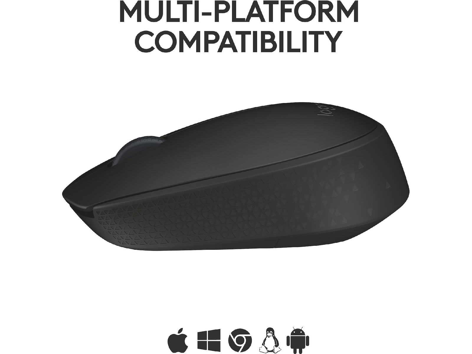 Logitech B170 Trådlös Mus Svart Mus