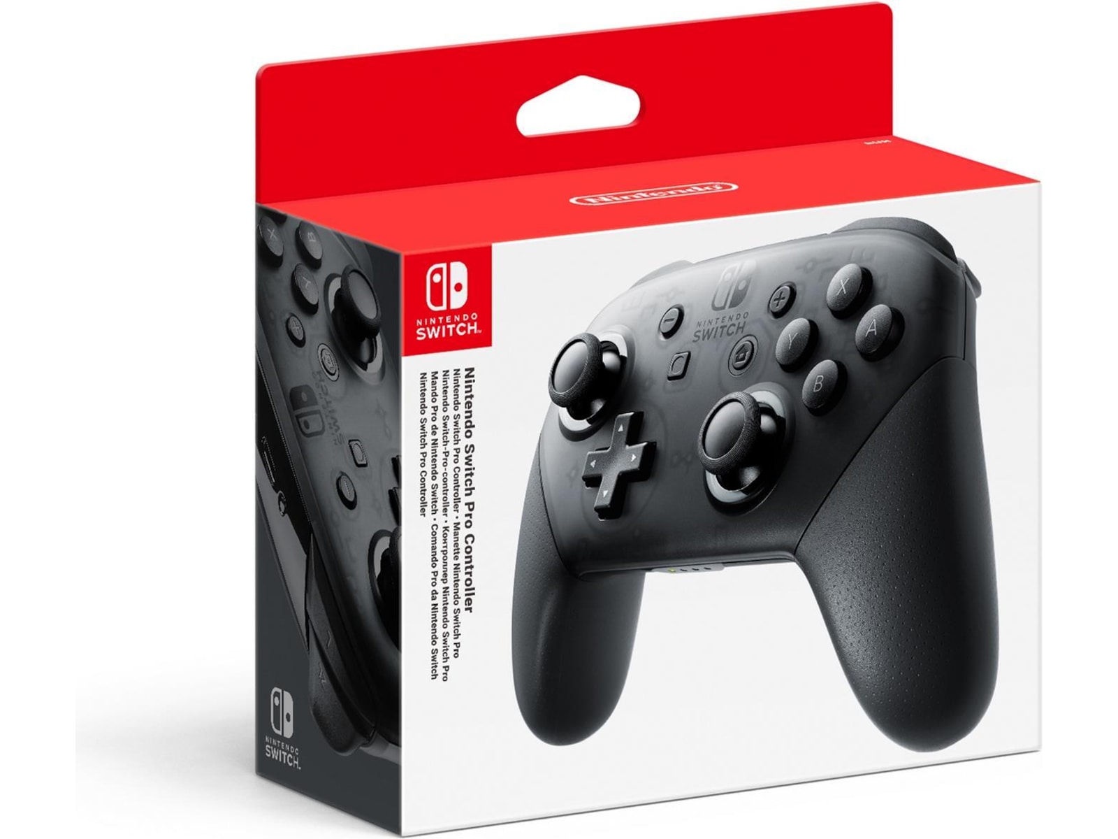 Nintendo Switch Pro Kontroller (svart) Tillbehör till spelkonsoler