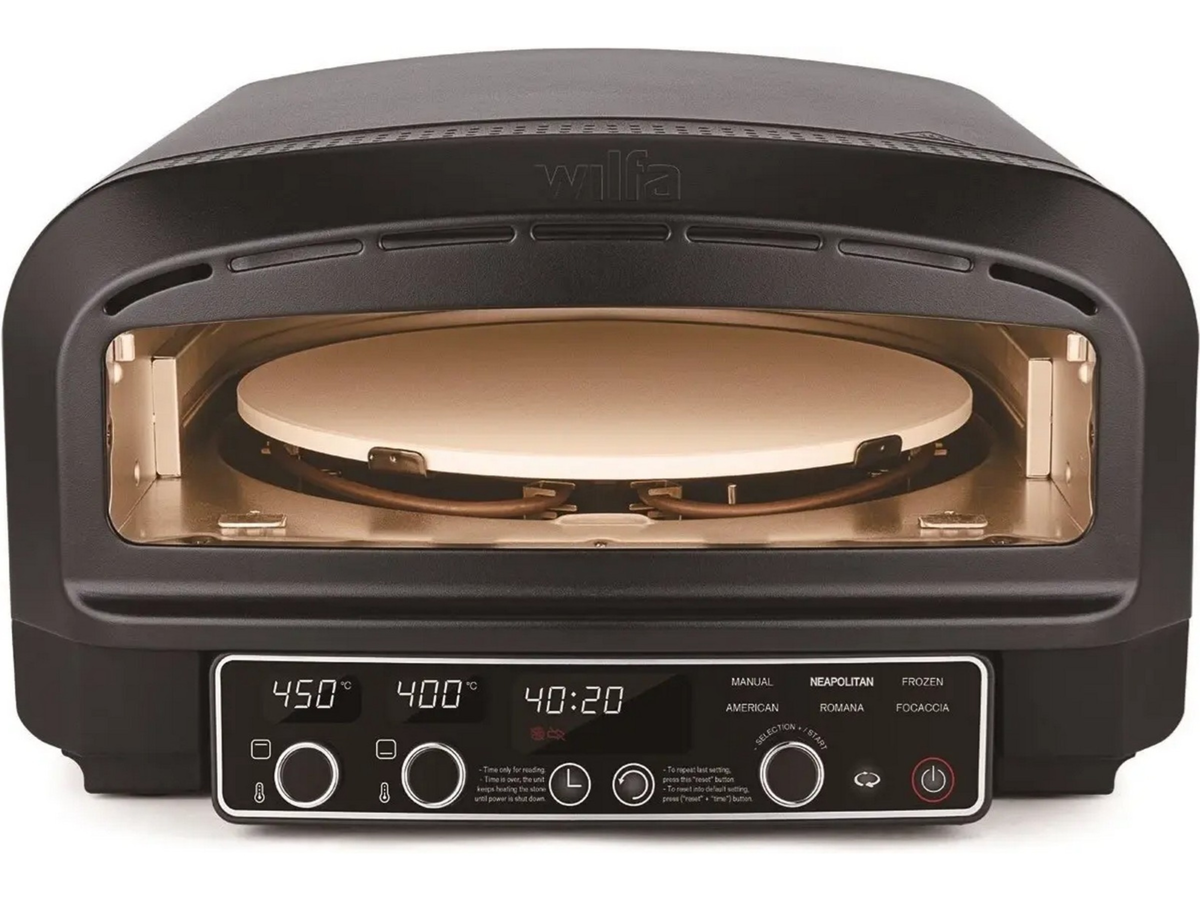 Wilfa P02DB-E2200 Elektrisk Pizzaugn Pizzaugnar