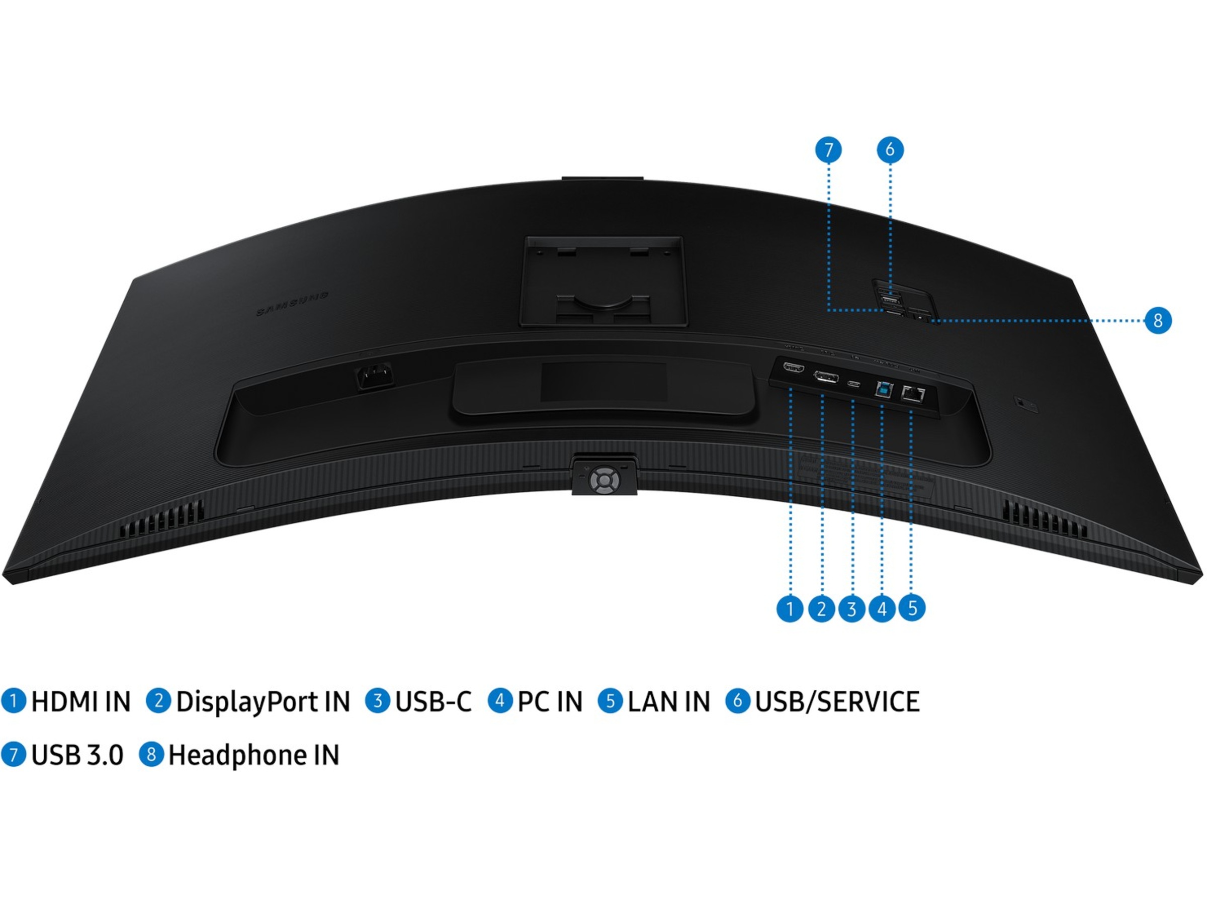 Samsung 34" buet skærm S34C350VE Bildskärmar