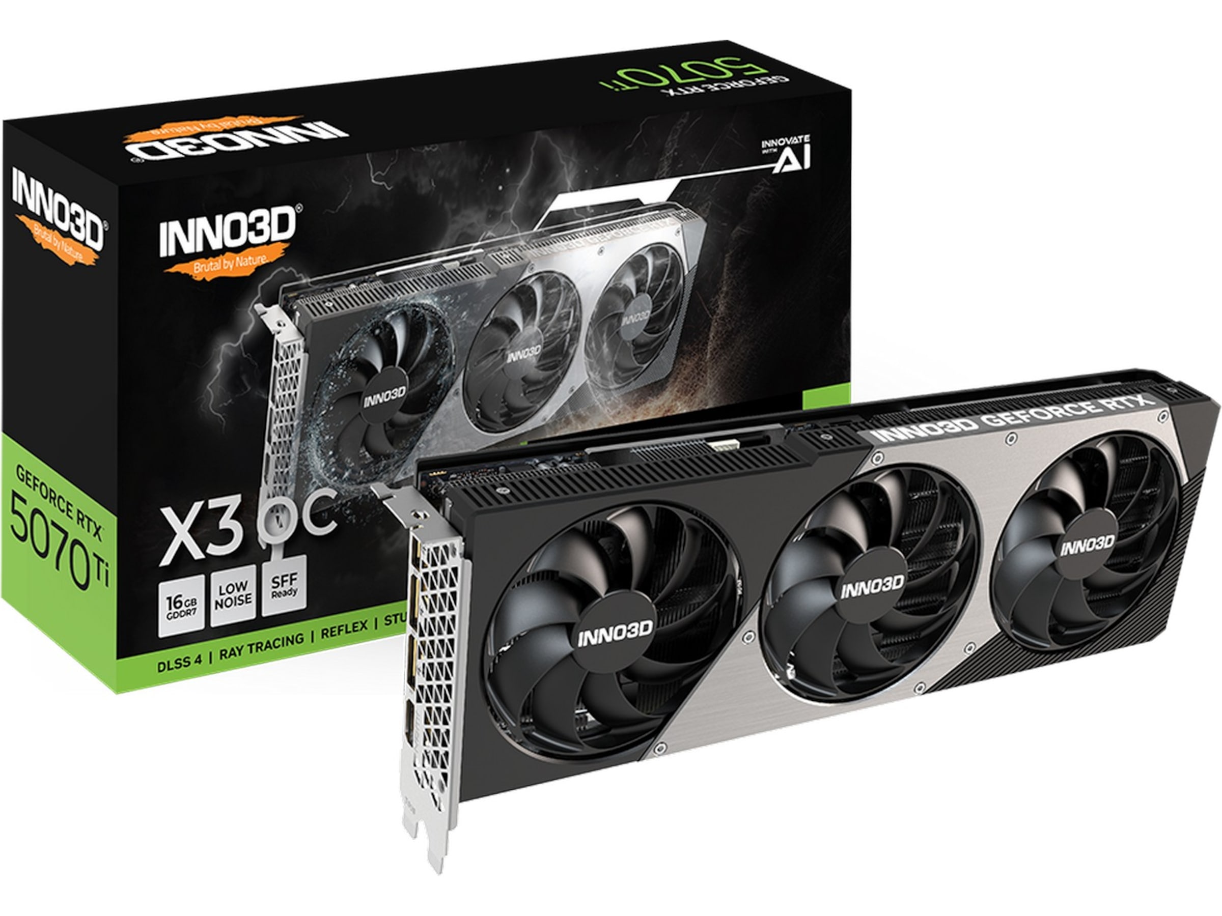 INNO3D GeForce RTX 5070 Ti X3 OC Grafikkort