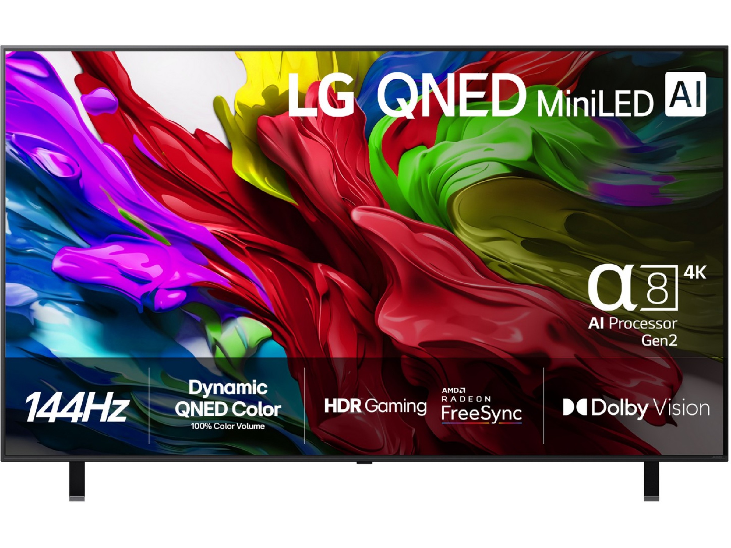 LG 86'' QNED85 evo AI MiniLED 4k Smart TV (2025) Över 80 tums TV