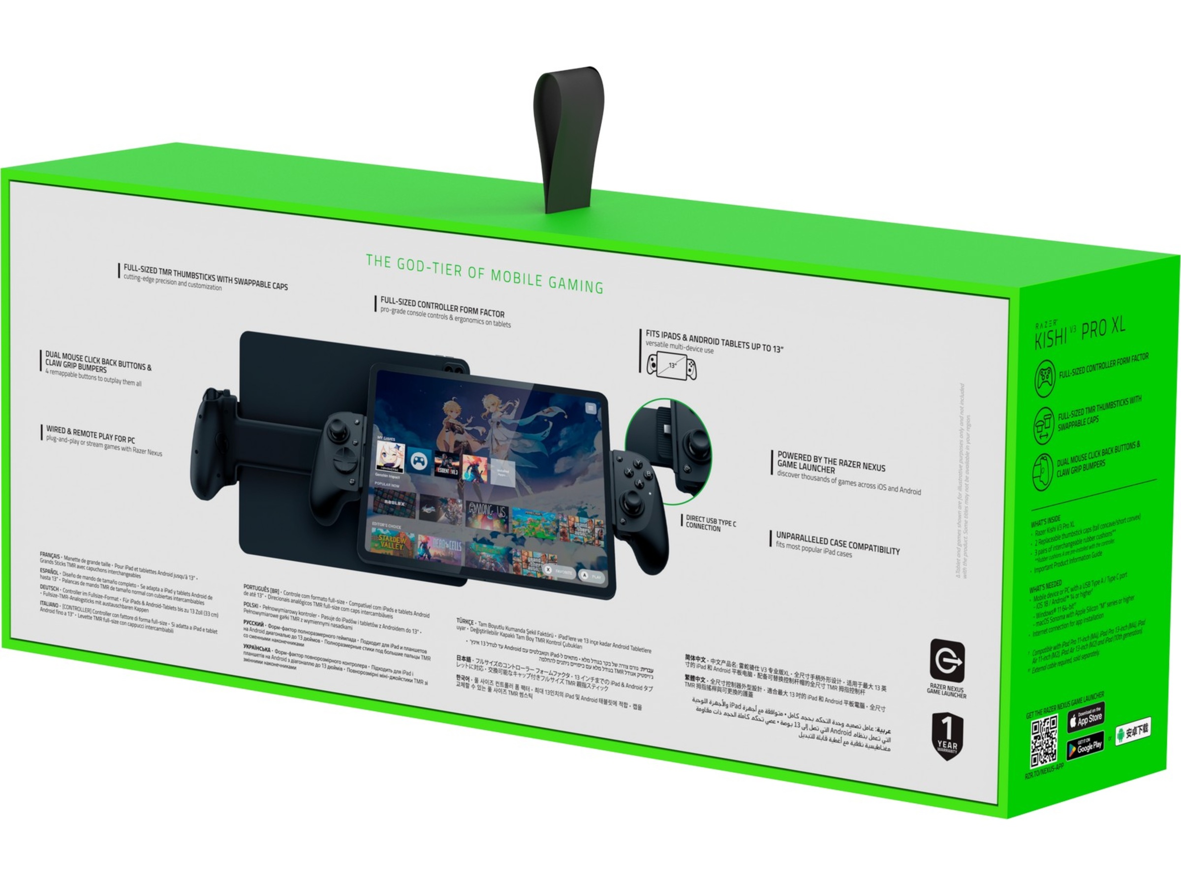 Razer Kishi V3 Pro XL Tillbehör till spelkonsoler