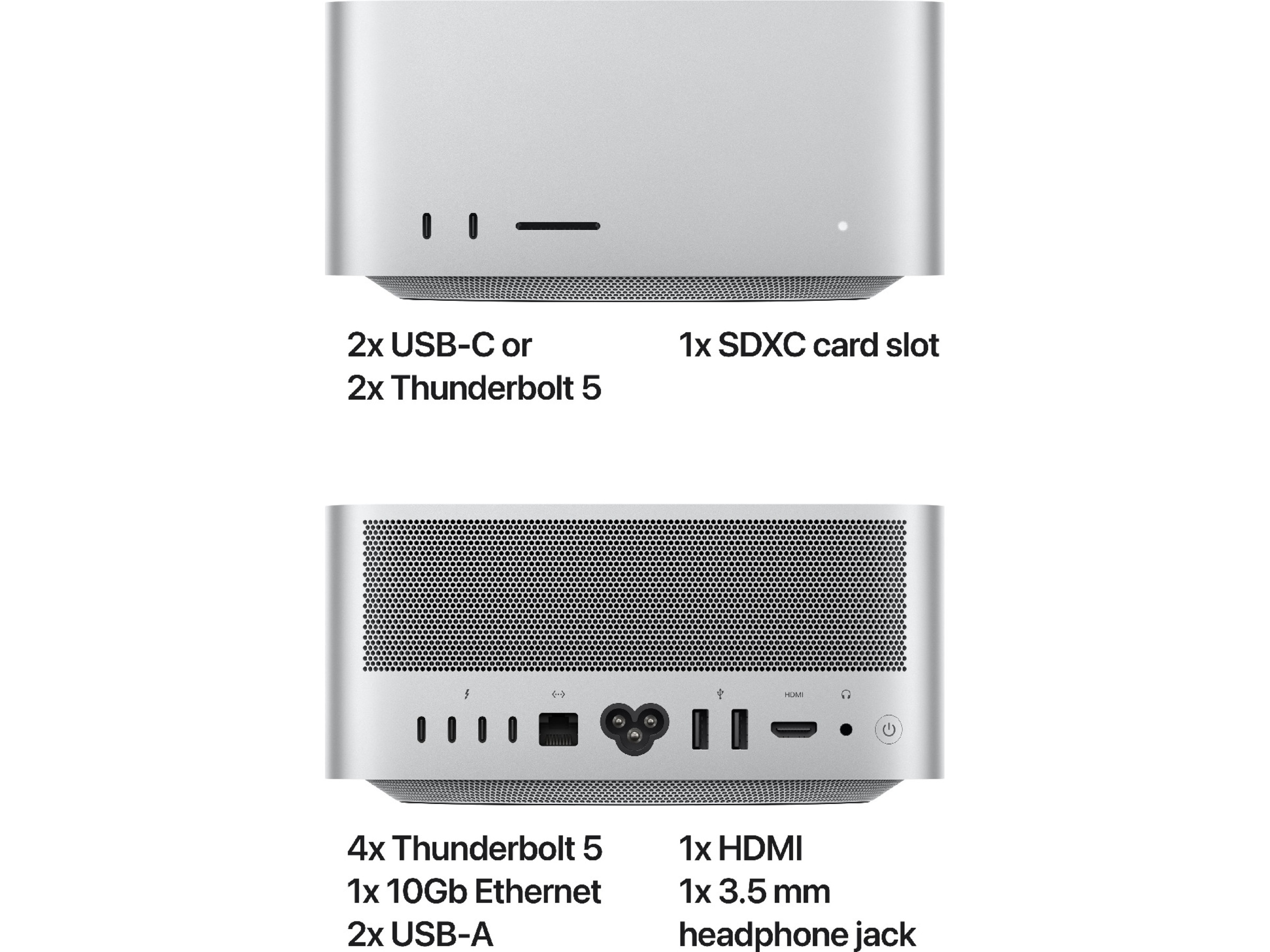 Mac Studio (2025) 1TB Stationär dator