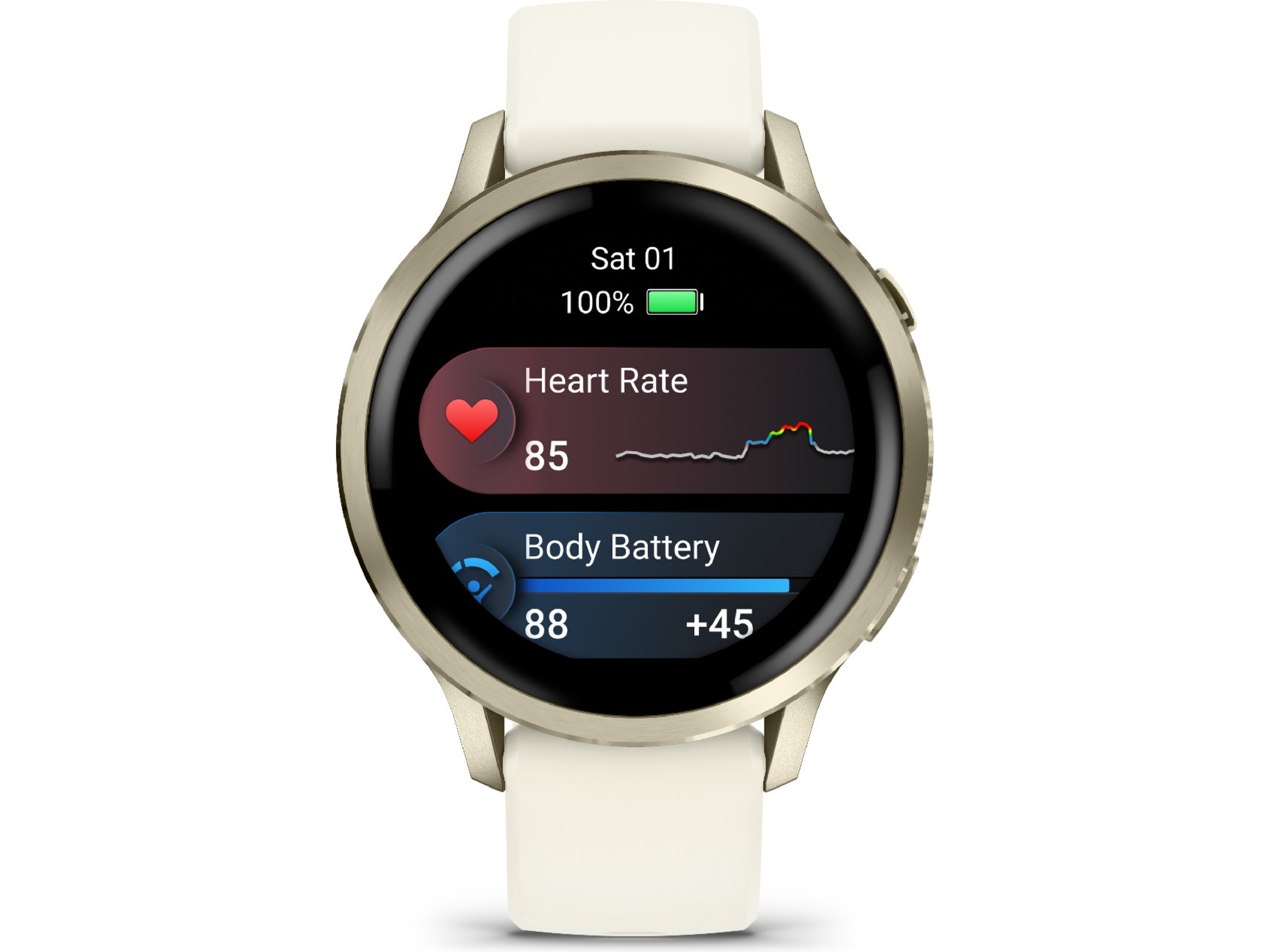 Garmin Venu 4 41mm GPS (lunar gold/bone) Smartwatches