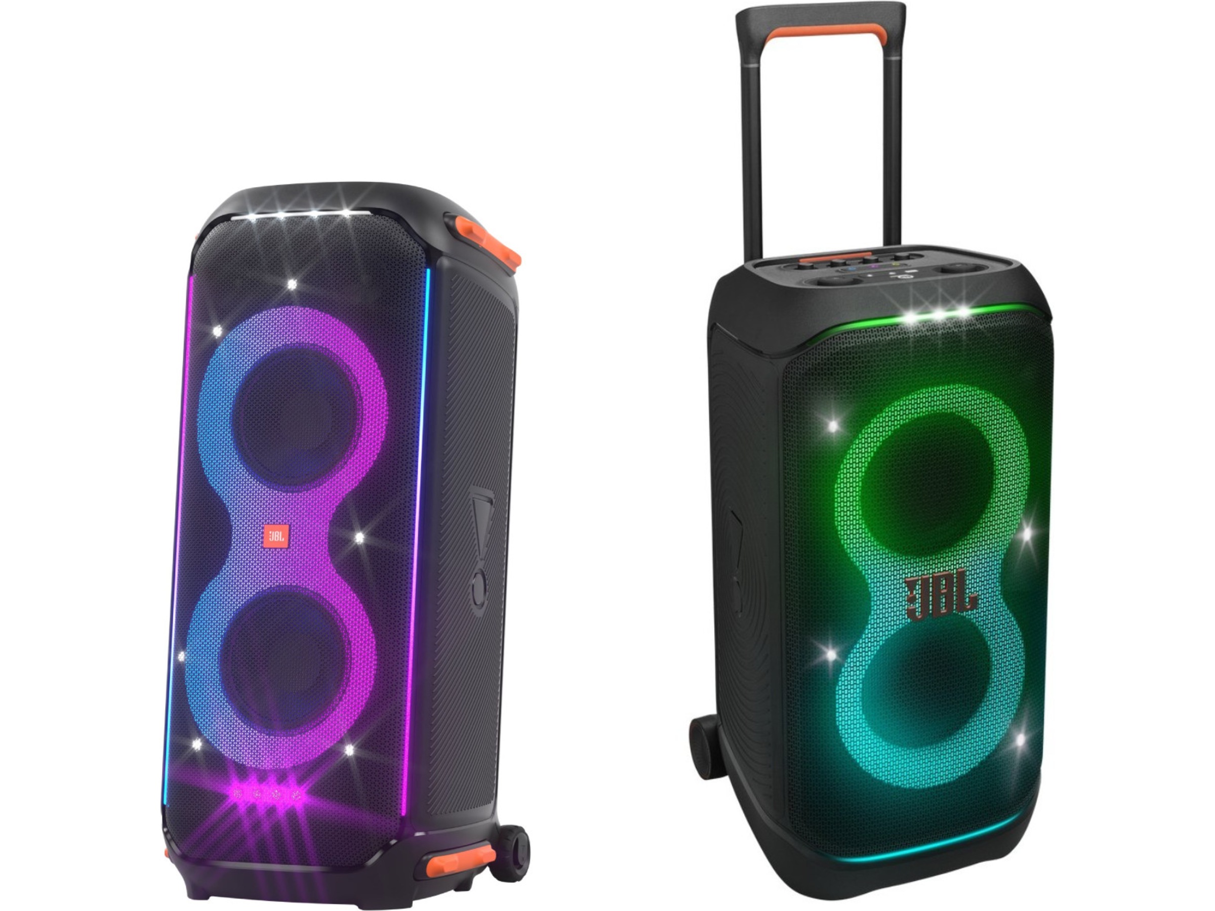 JBL Partybox STAGE 320 kraftfull partyhögtalare (svart) + JBL Partybox 710 Trådlös / Bluetooth högtalare