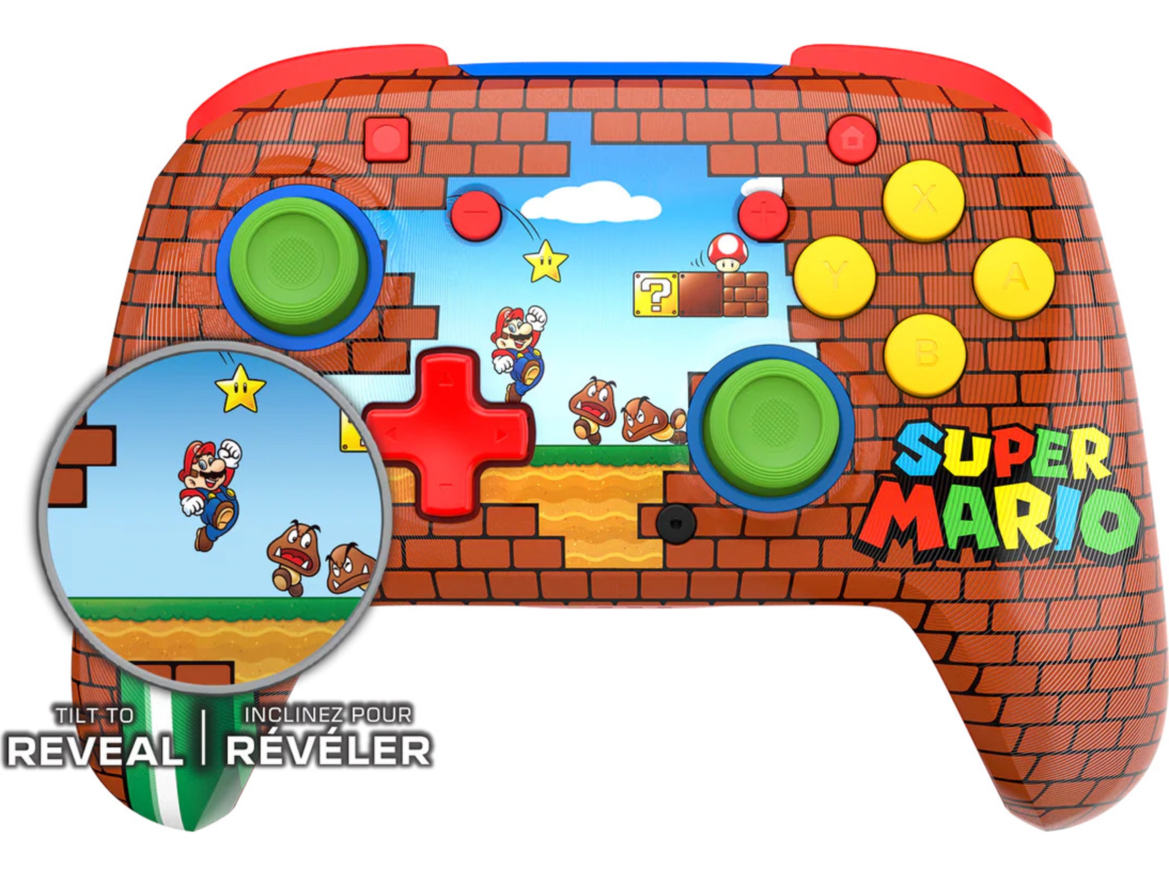 Turtle Beach Rematch Trådlös Kontroller (Mario Bricks) Gamepad