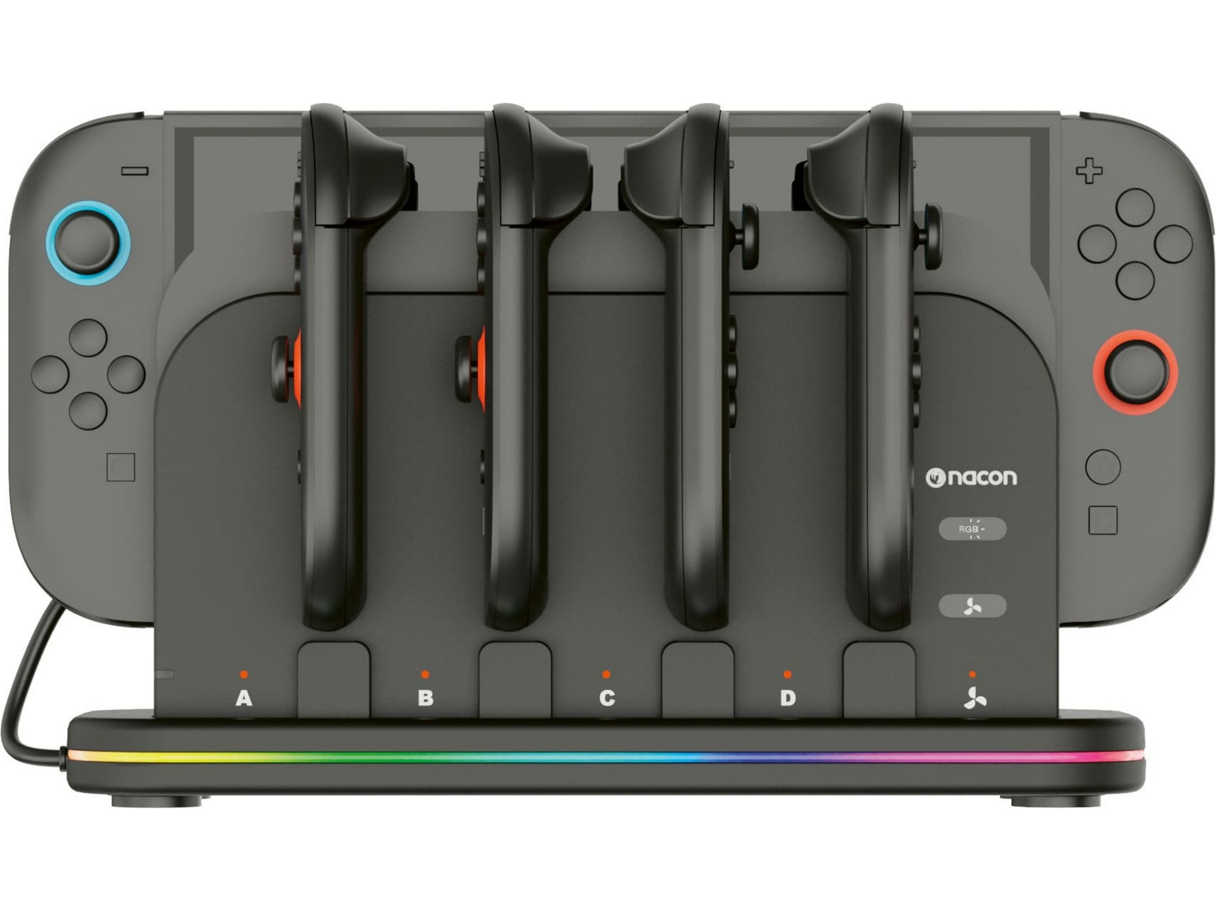 Nacon Multicharge Dock Nintendo Switch 2 Tillbehör till spelkonsoler