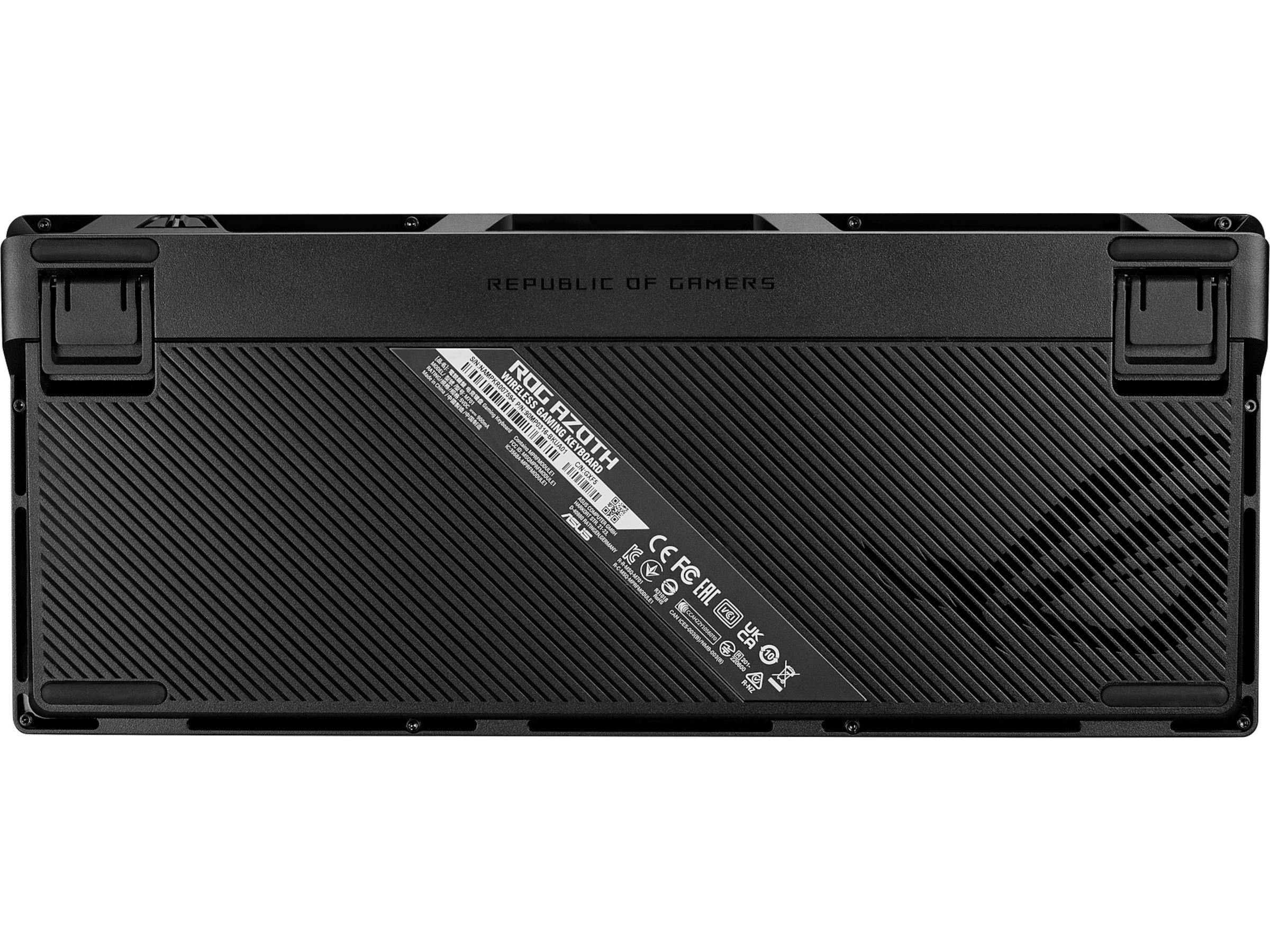 ASUS ROG Azoth Trådlöst DIY Gamingtangentbord (svart) Gamingtangentbord