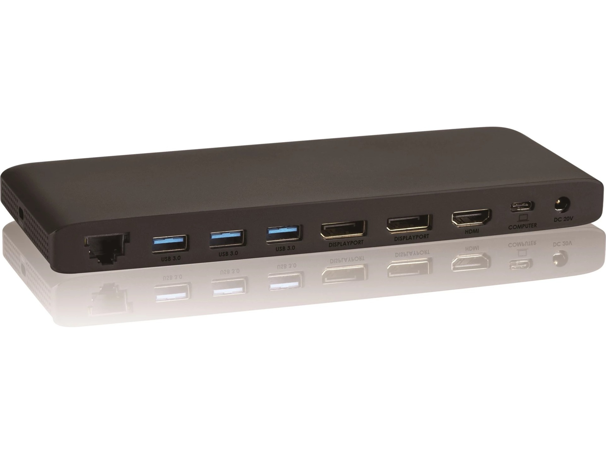 Andersson USB-D3000 USB-C 4K dockningsstation (svart) Dockningsstation och USB-hub