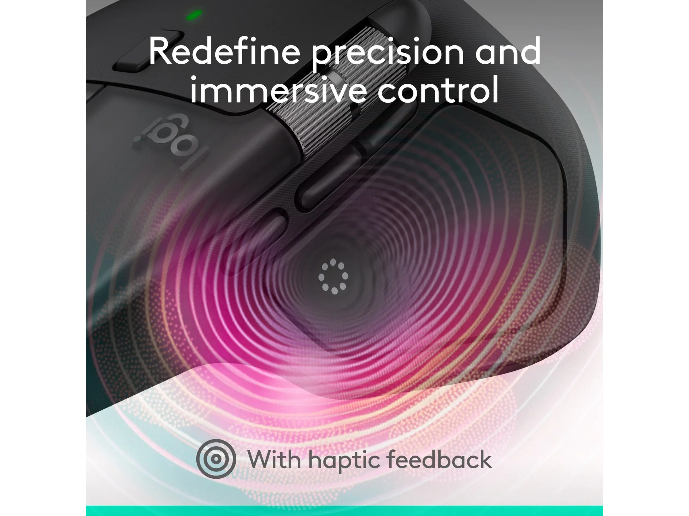 Logitech MX Master 4 til Mac Trådløs Mus (hvid sølv) Mus