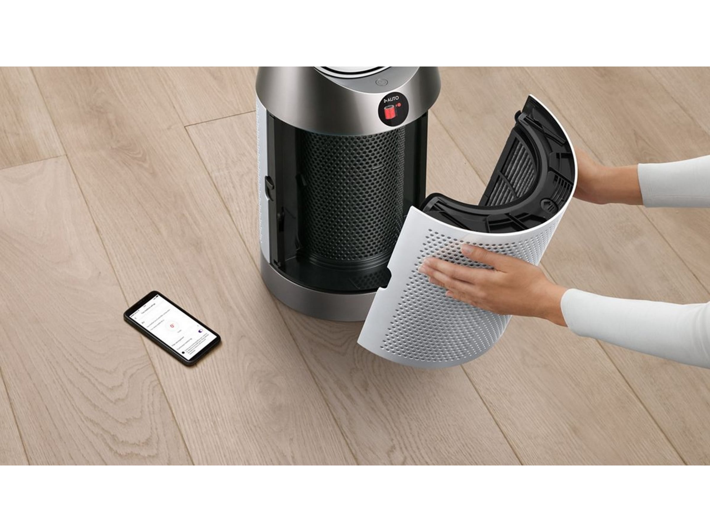 Dyson Cool PC1 luftrenare och fläkt (vit) Luftrenare