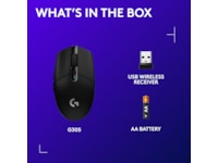 Logitech G305 Lightspeed Trådlös Gamingmus (svart) Gamingmus